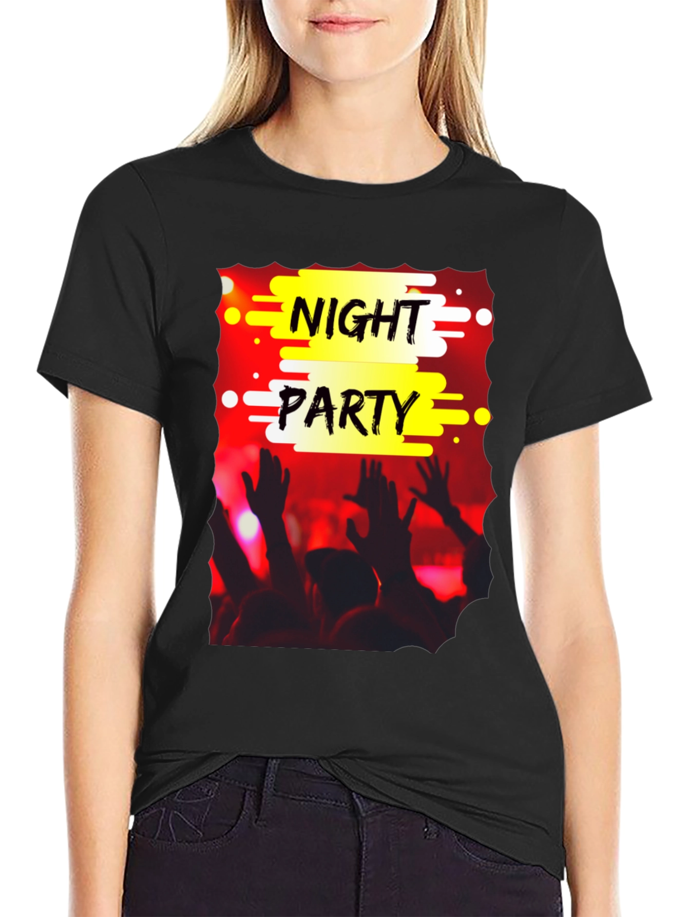 Night Party Graphic T-Shirt