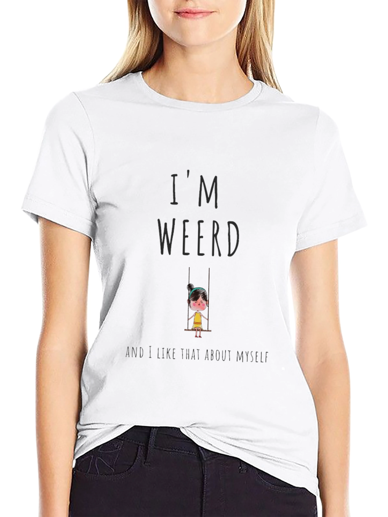 Im Weird Graphic T-Shirt