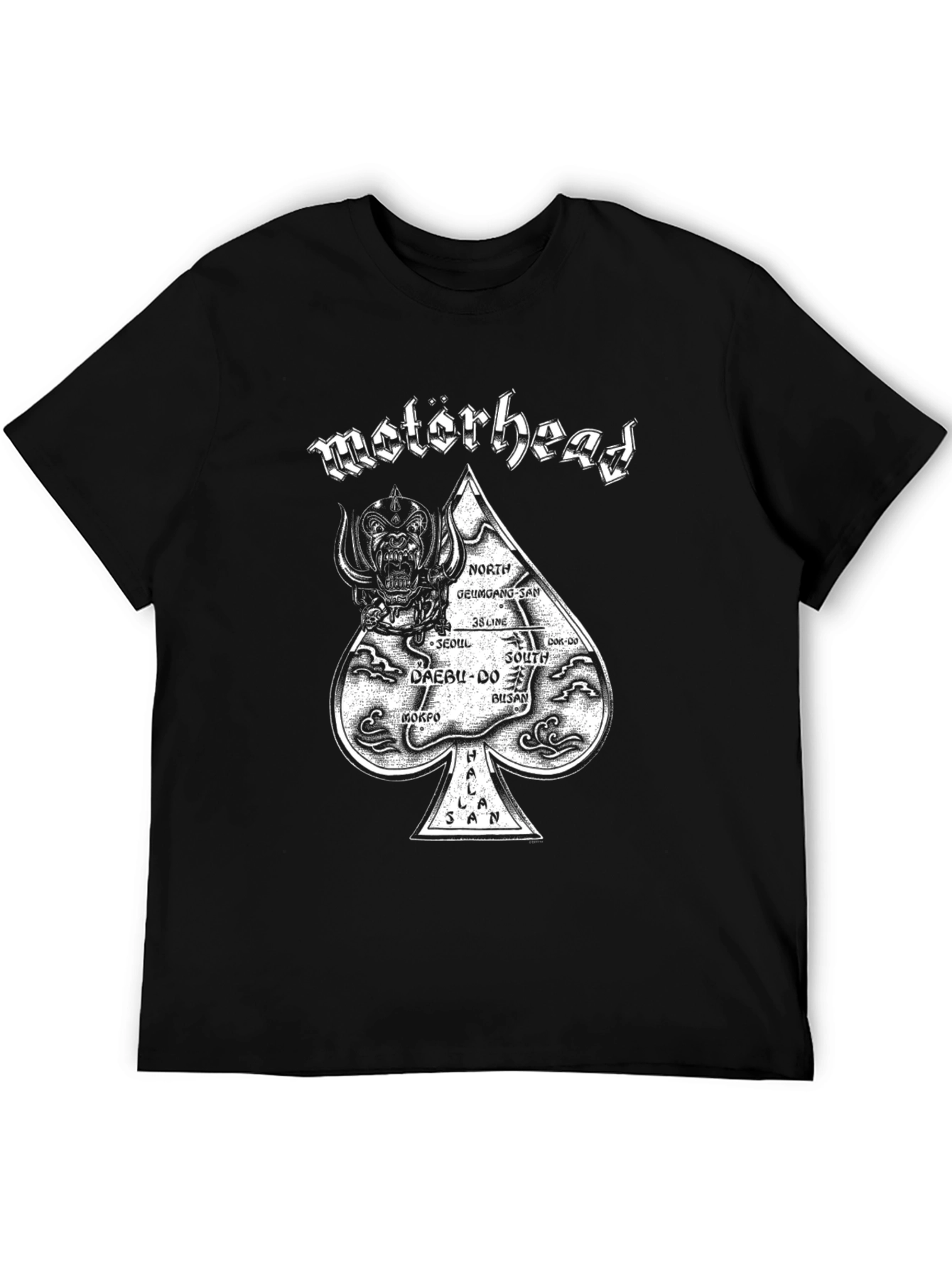 Motorhead Korea Ace of Spades Black T-Shirt