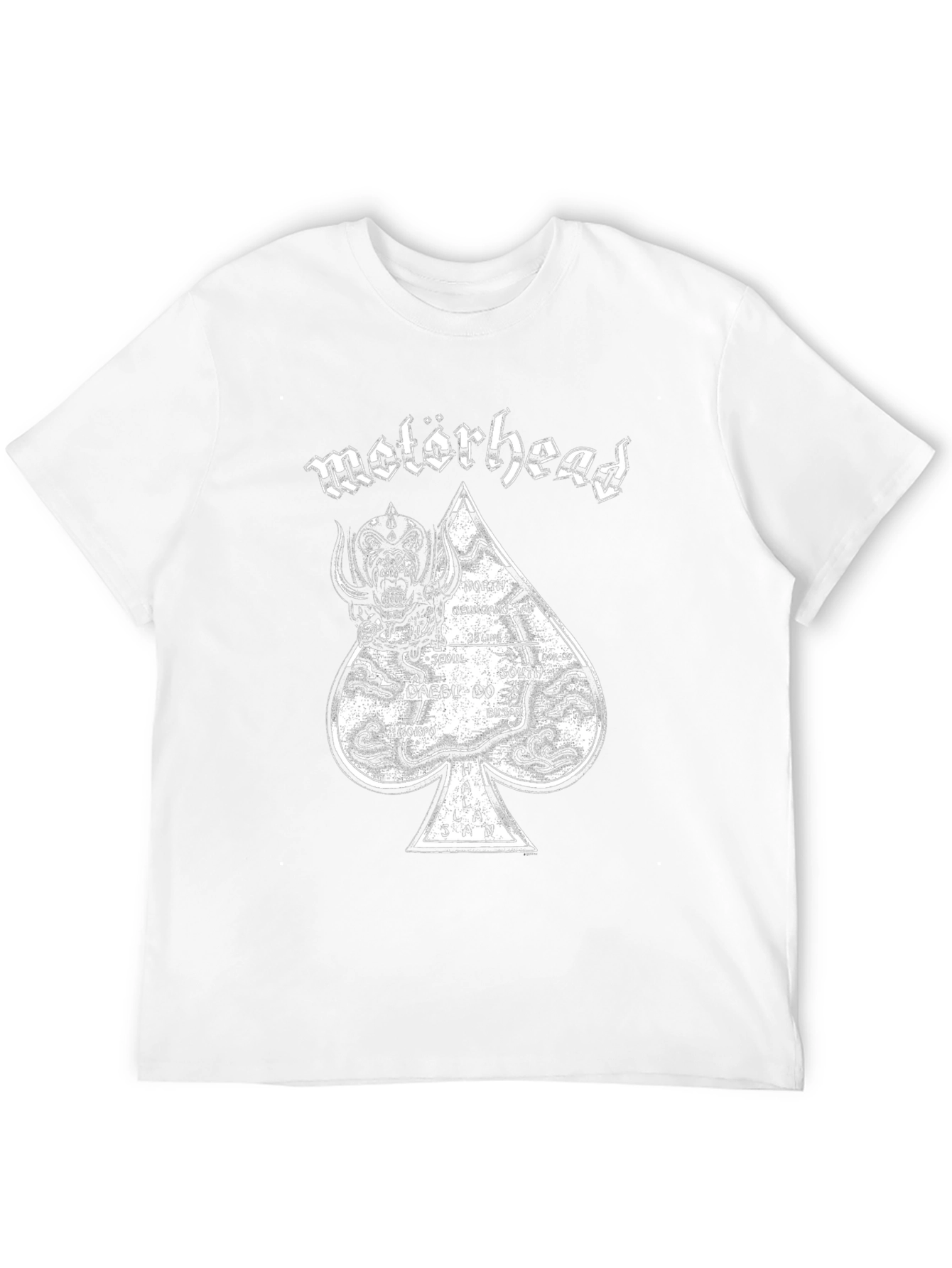 Motorhead Korea Ace of Spades Black T-Shirt