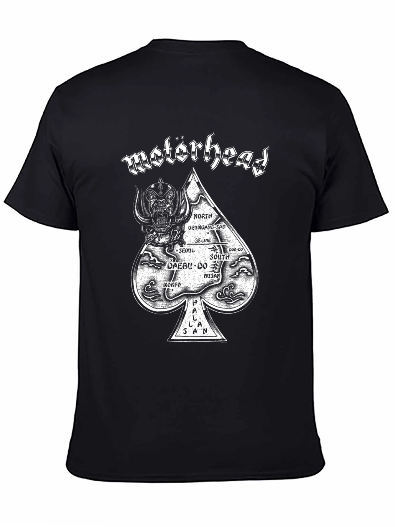 Motorhead Korea Ace of Spades Black T-Shirt