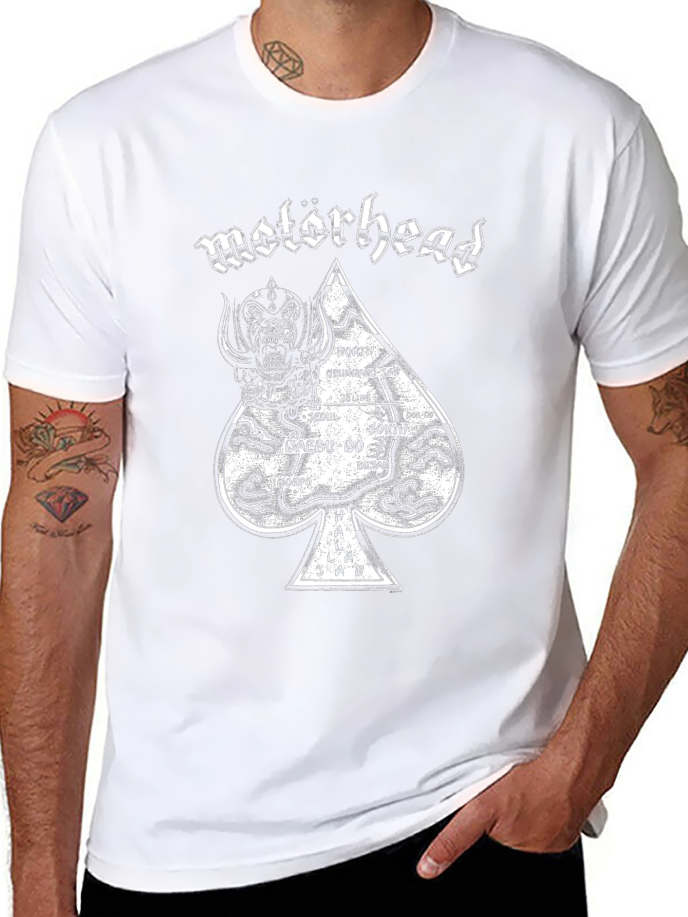 Motorhead Korea Ace of Spades Black T-Shirt