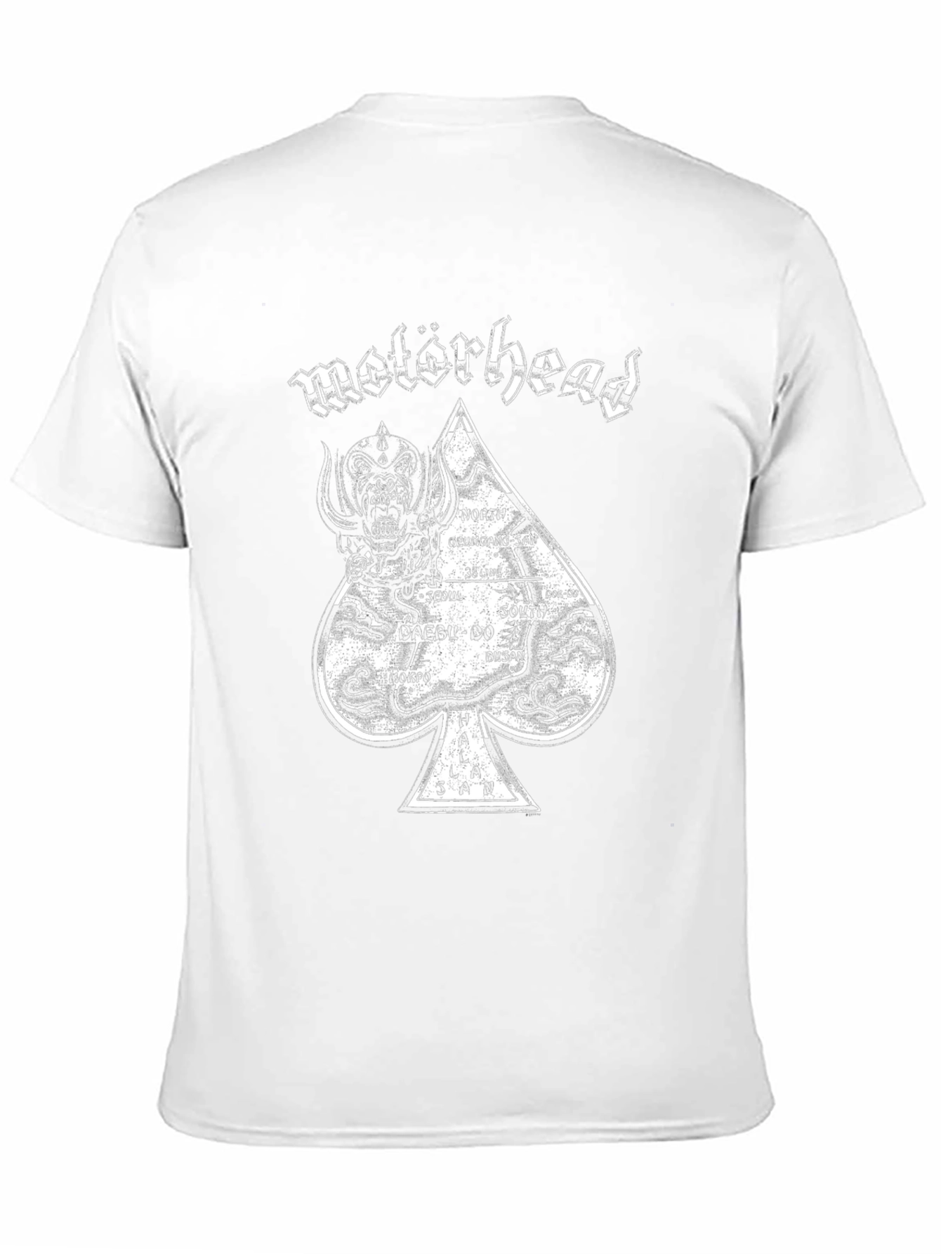 Motorhead Korea Ace of Spades Black T-Shirt