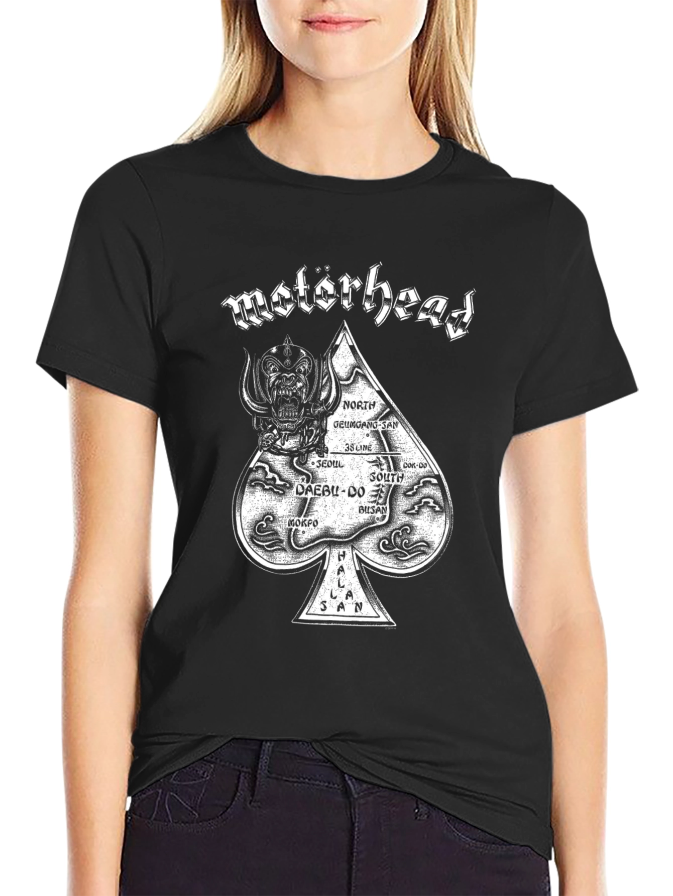 Motorhead Korea Ace of Spades Black T-Shirt
