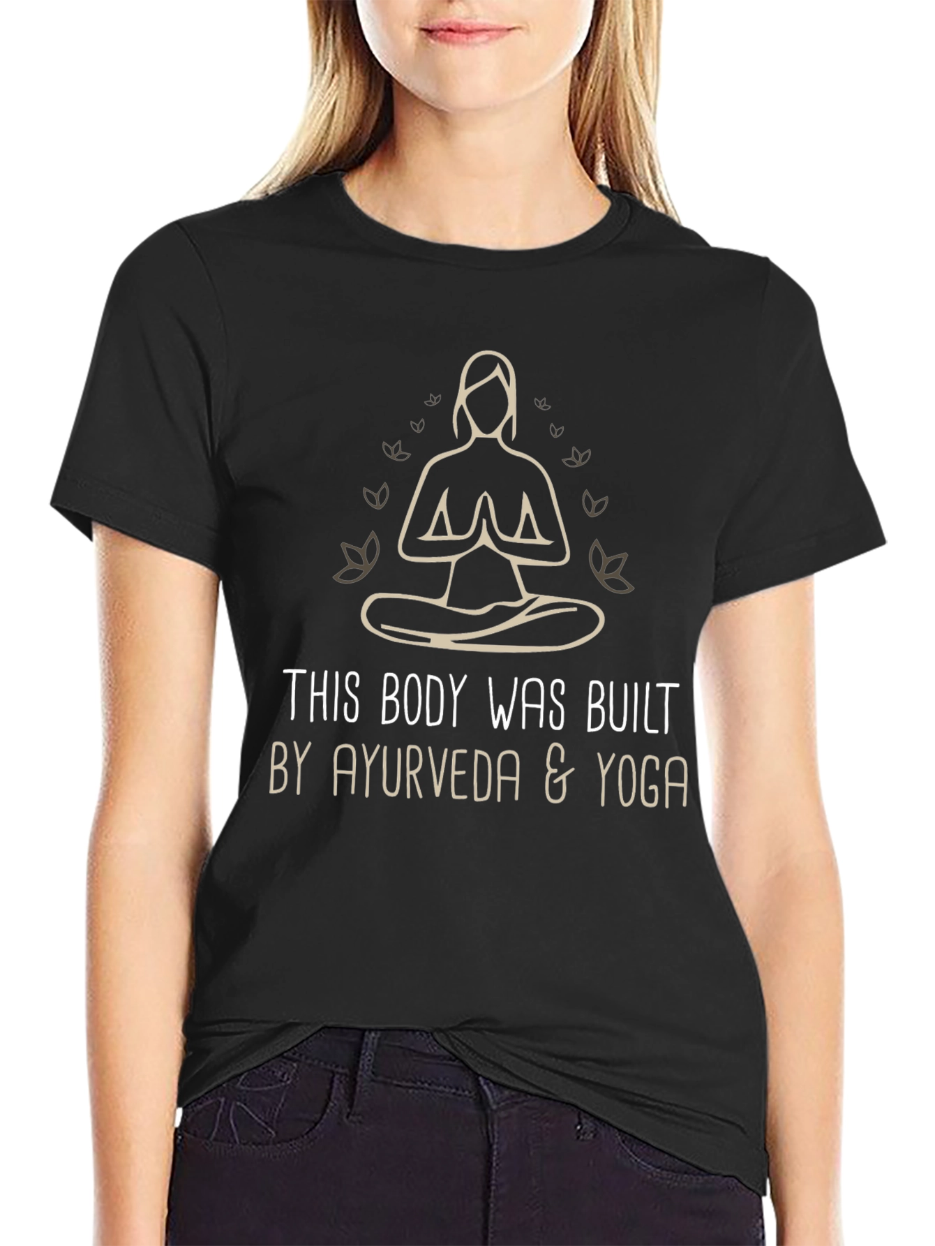 Ayurveda & Yoga Body Graphic Tee - Unisex