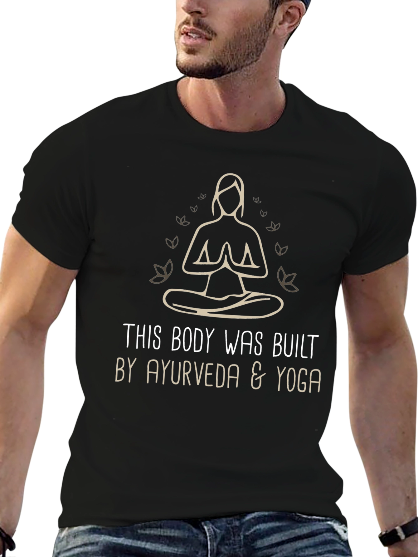Ayurveda & Yoga Body Graphic Tee - Unisex