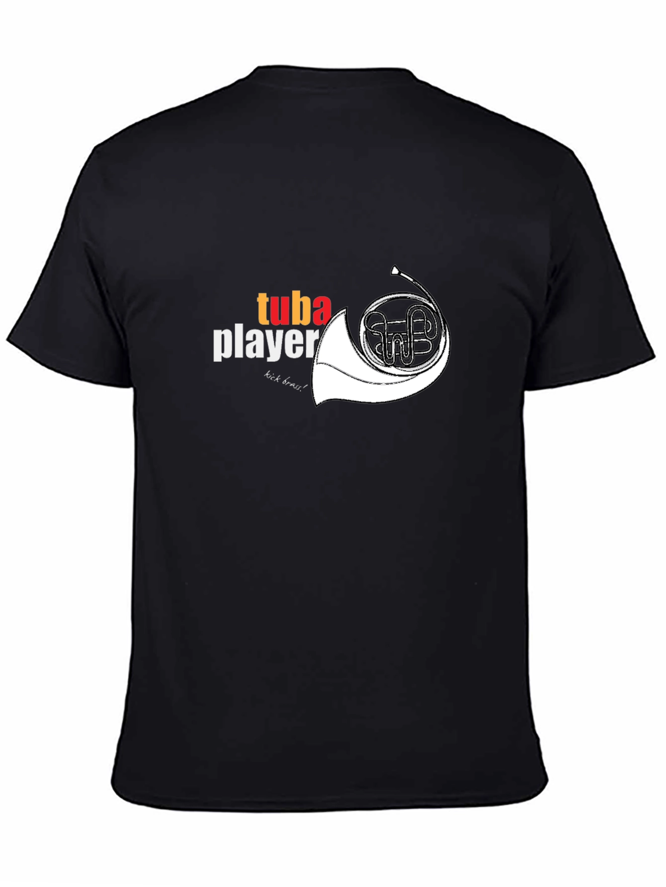 Tuba Player Graphic Tee - Musical Instrument T-Shirt