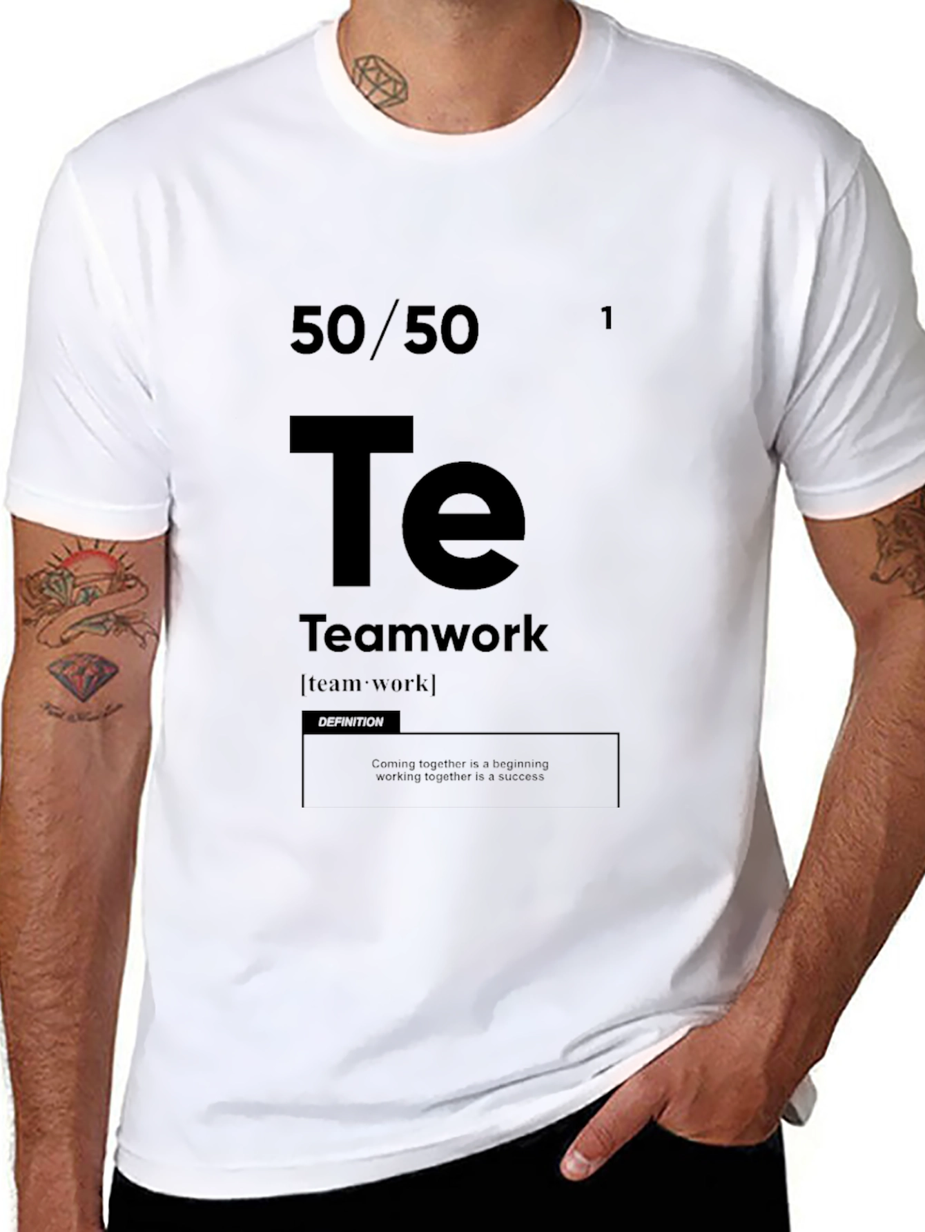 Teamwork Periodic Table T-Shirt