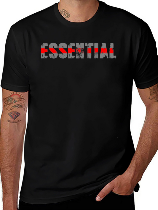 Essential T-Shirt - Distressed Graphic Tee