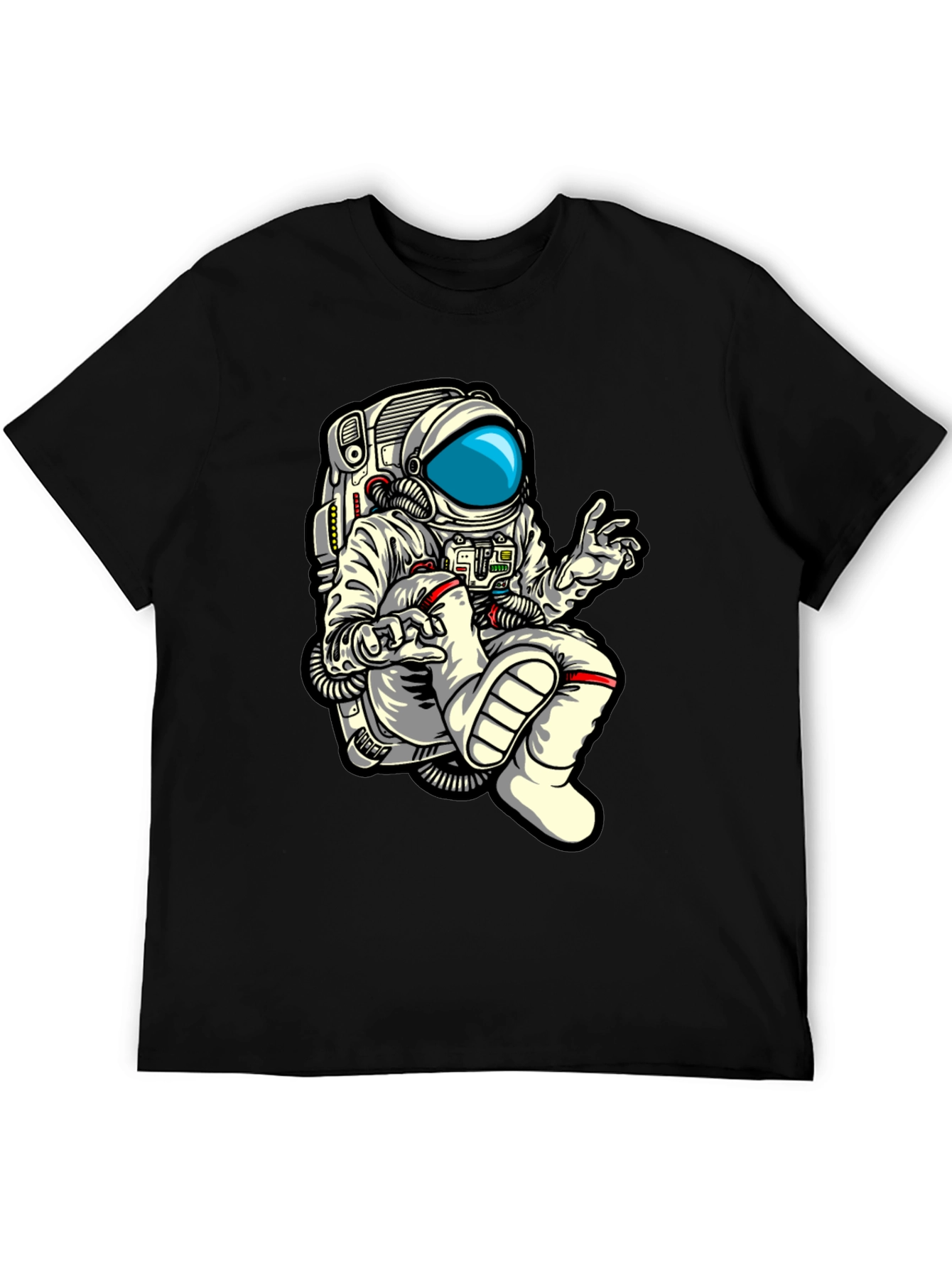 Astronaut Graphic Print Tee - Space Explorers