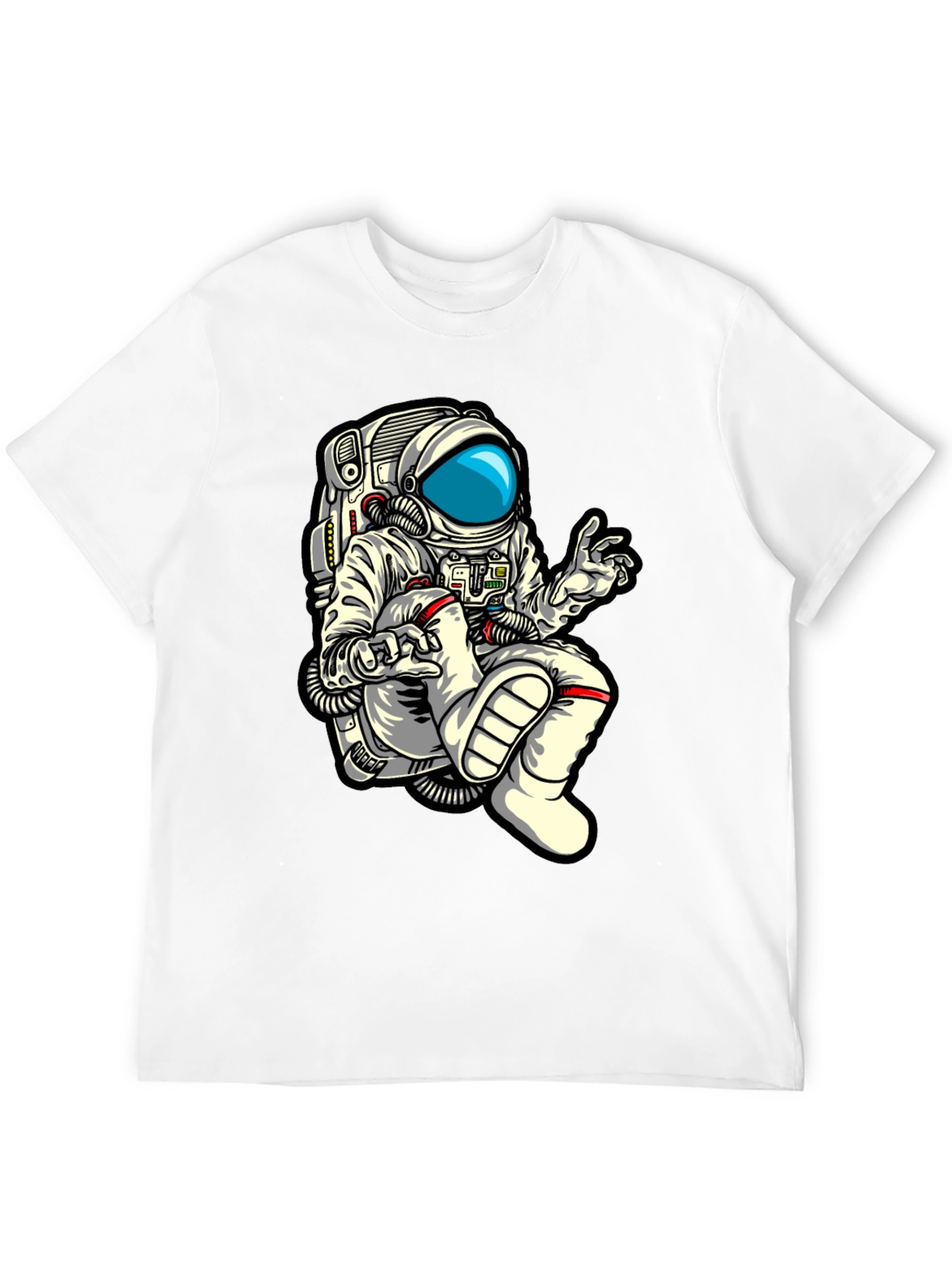 Astronaut Graphic Print Tee - Space Explorers