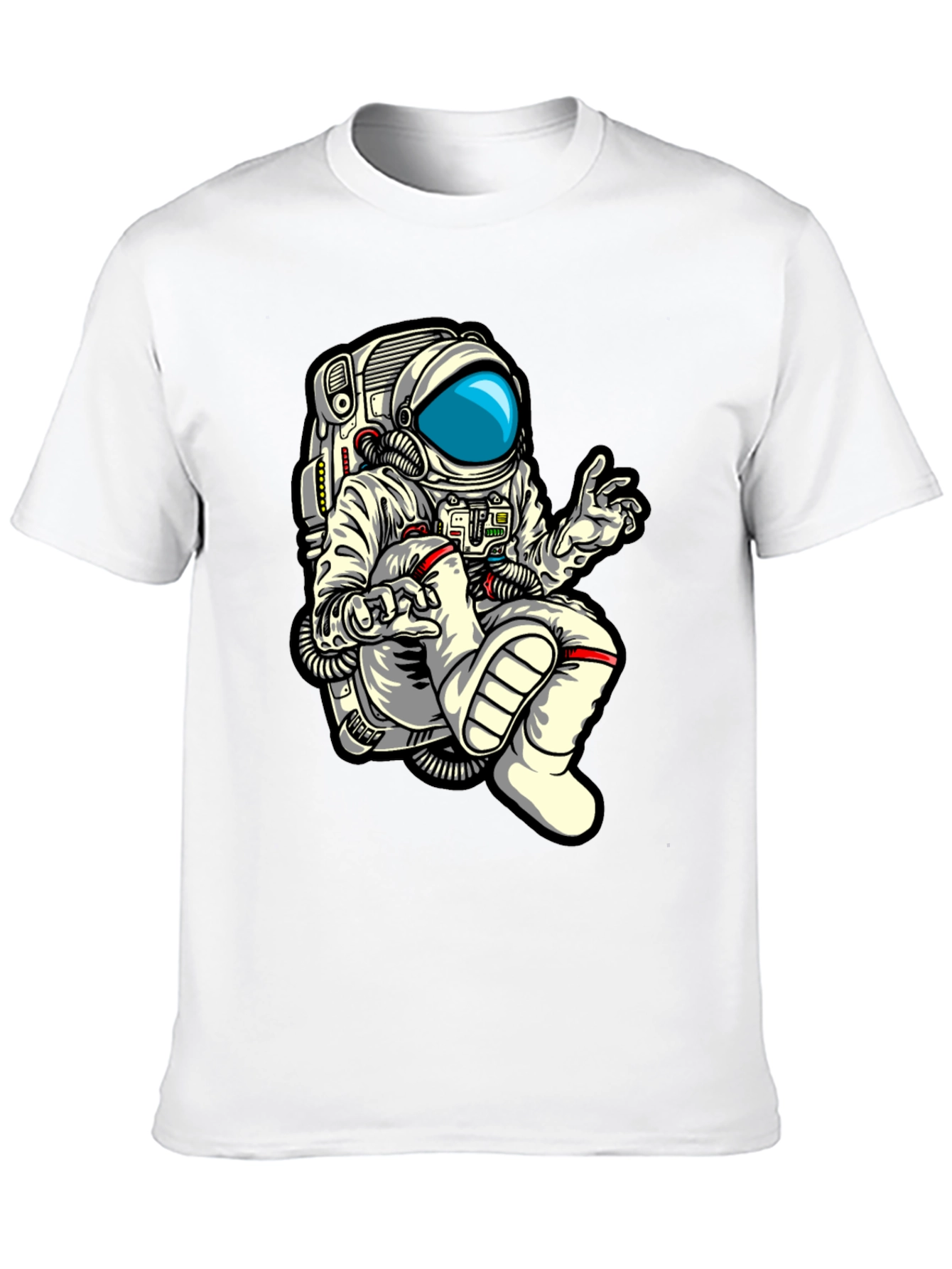 Astronaut Graphic Print Tee - Space Explorers