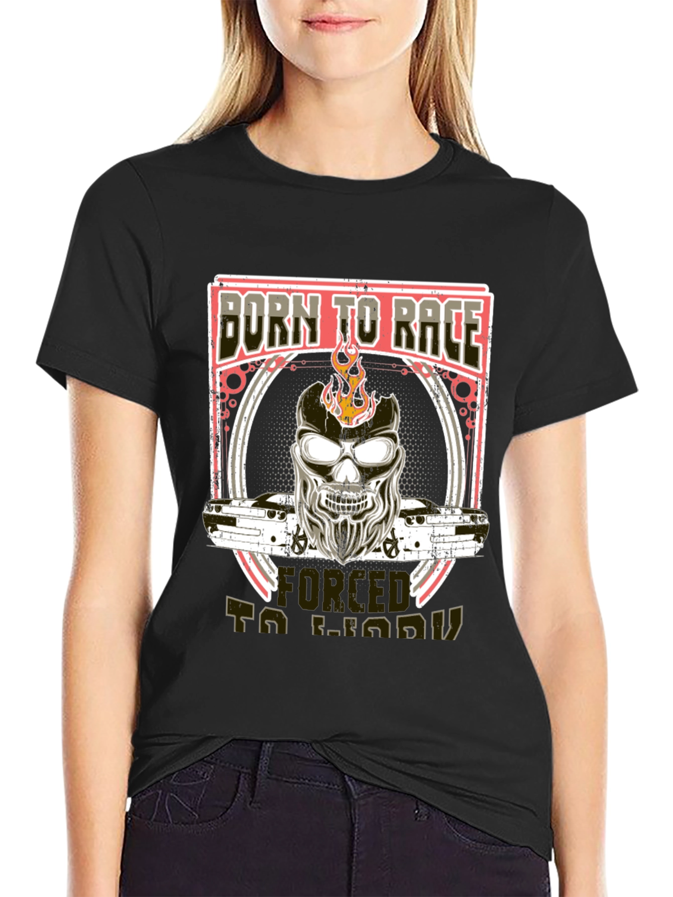 Born To Race Graphic T-Shirt
