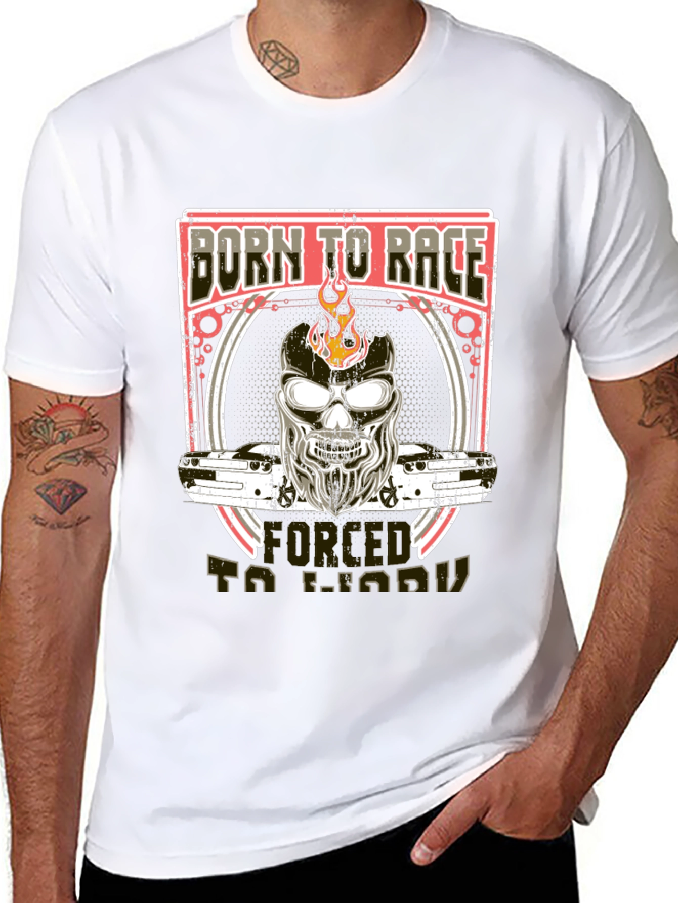 Born To Race Graphic T-Shirt