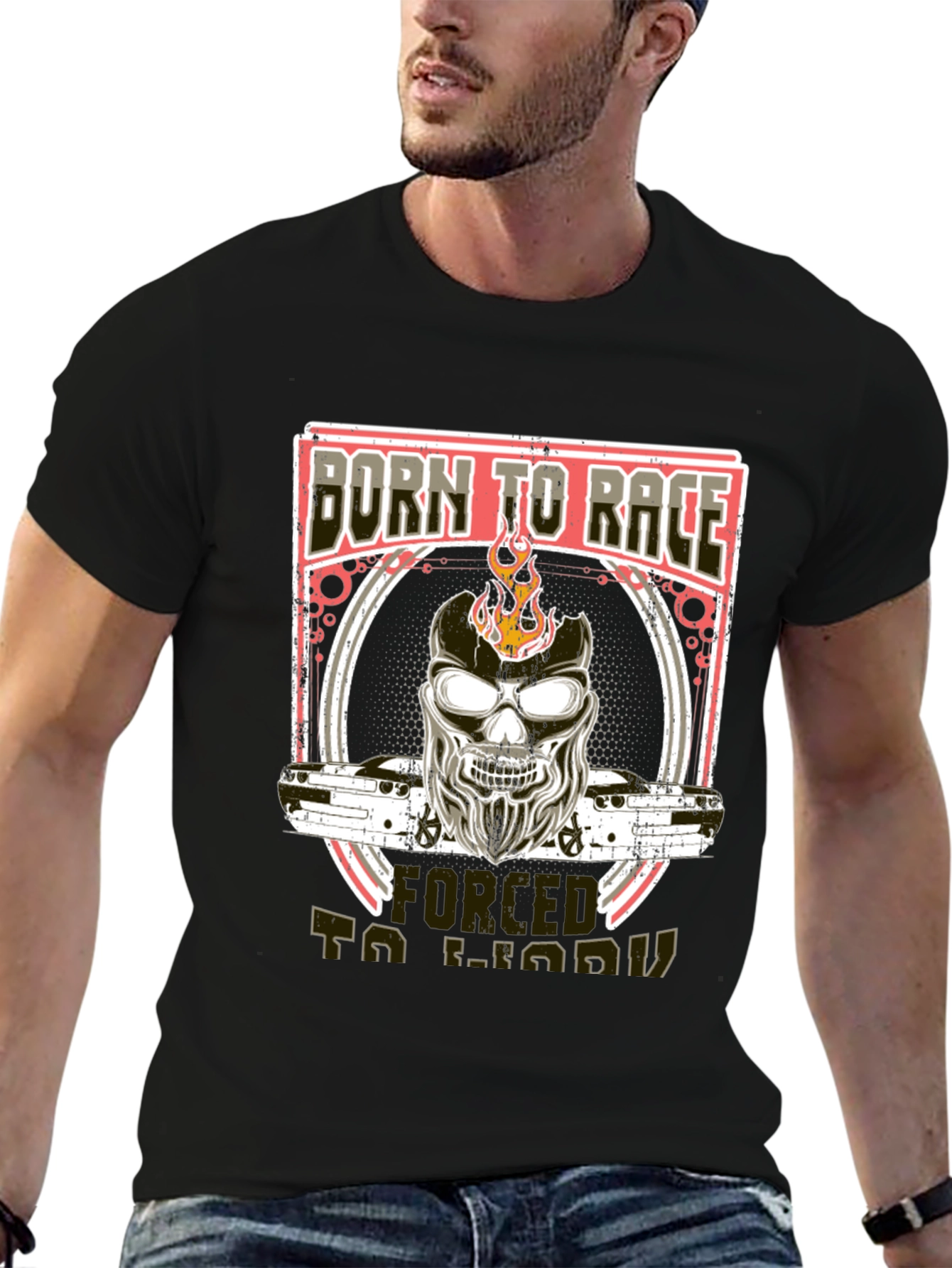 Born To Race Graphic T-Shirt