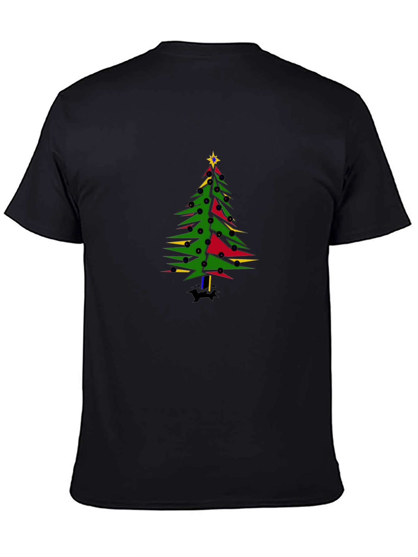 Christmas Tree Graphic T-Shirt - Holiday Tee