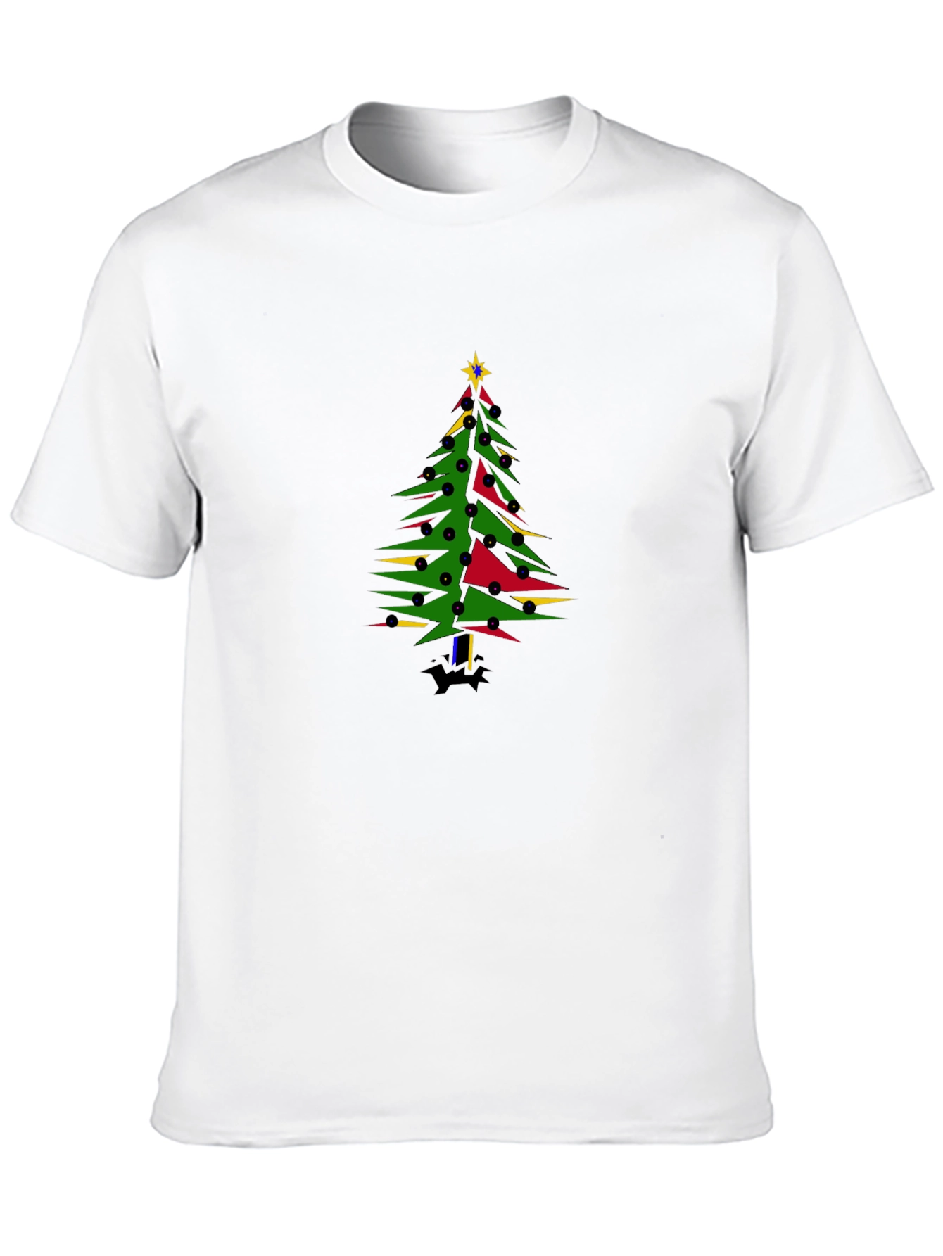 Christmas Tree Graphic T-Shirt - Holiday Tee