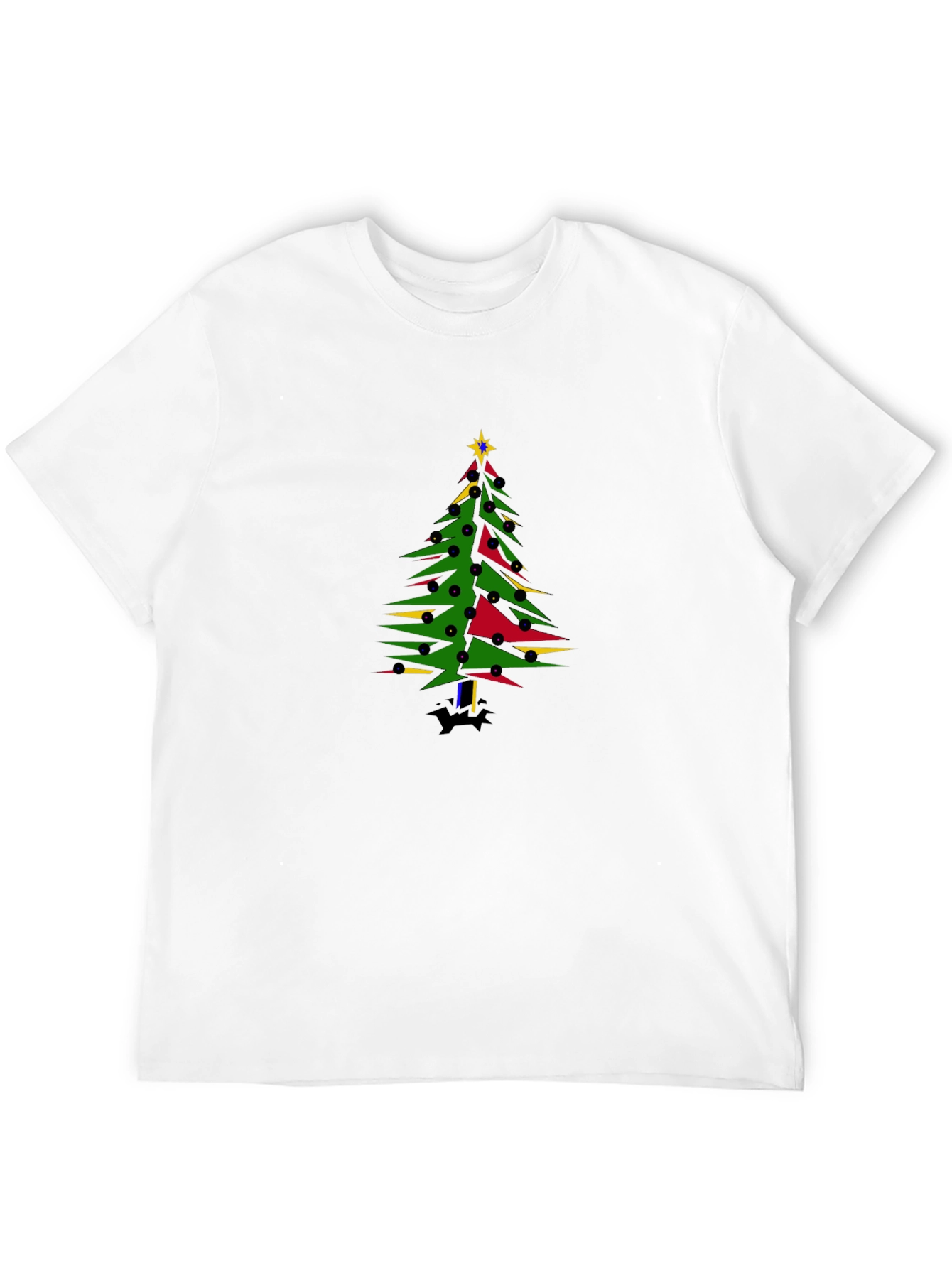 Christmas Tree Graphic T-Shirt - Holiday Tee