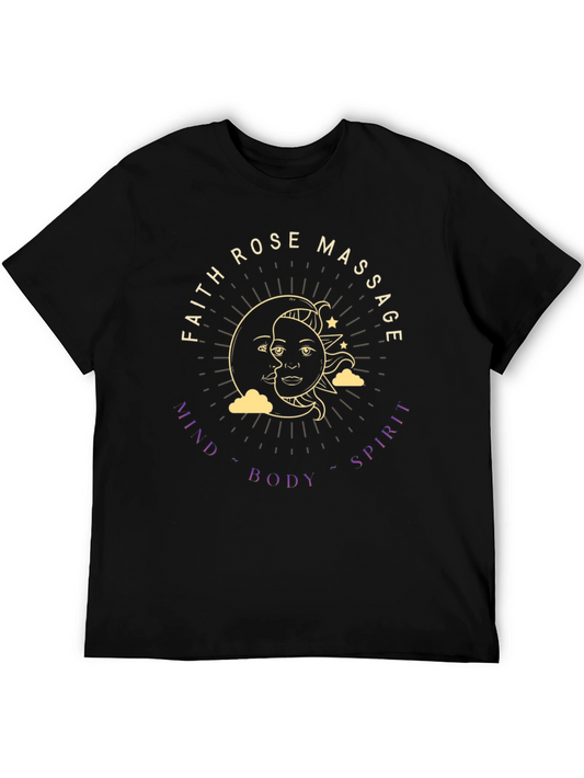Faith Rose Massage T-Shirt - Mind Body Spirit