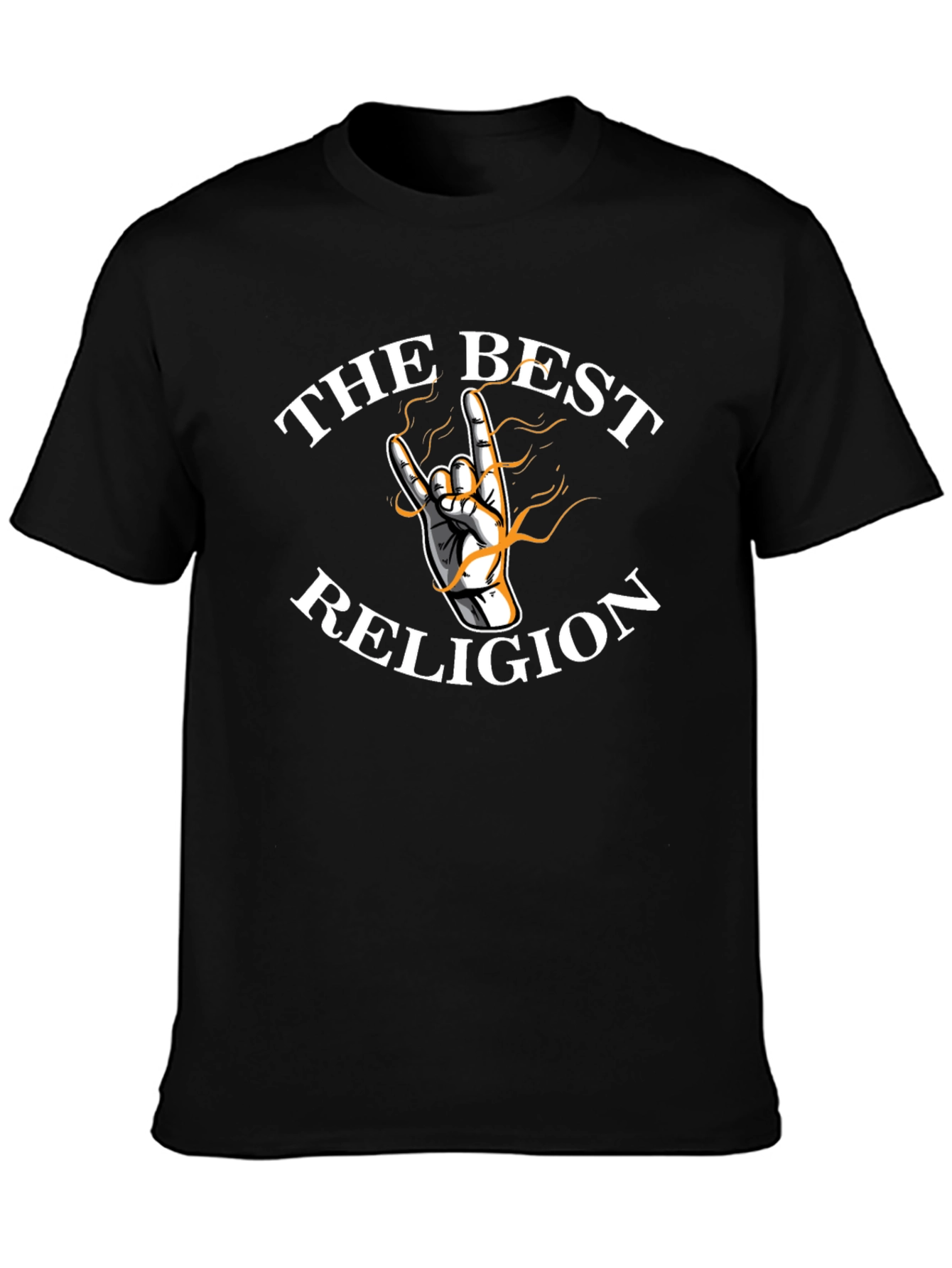 The Best Religion Graphic Tee - Rock On