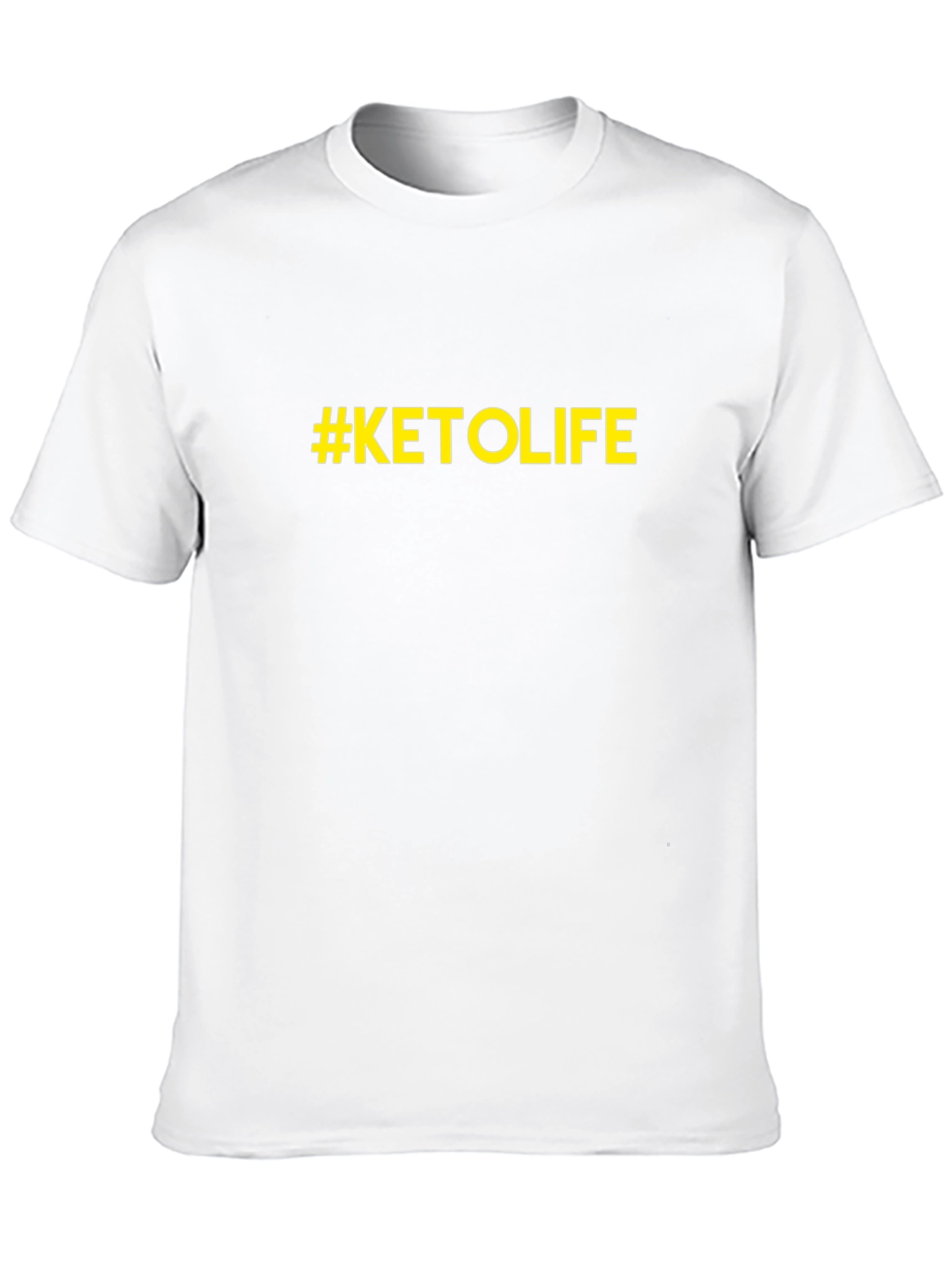 #KETOLIFE Graphic Tee - Black Keto Lifestyle T-Shirt