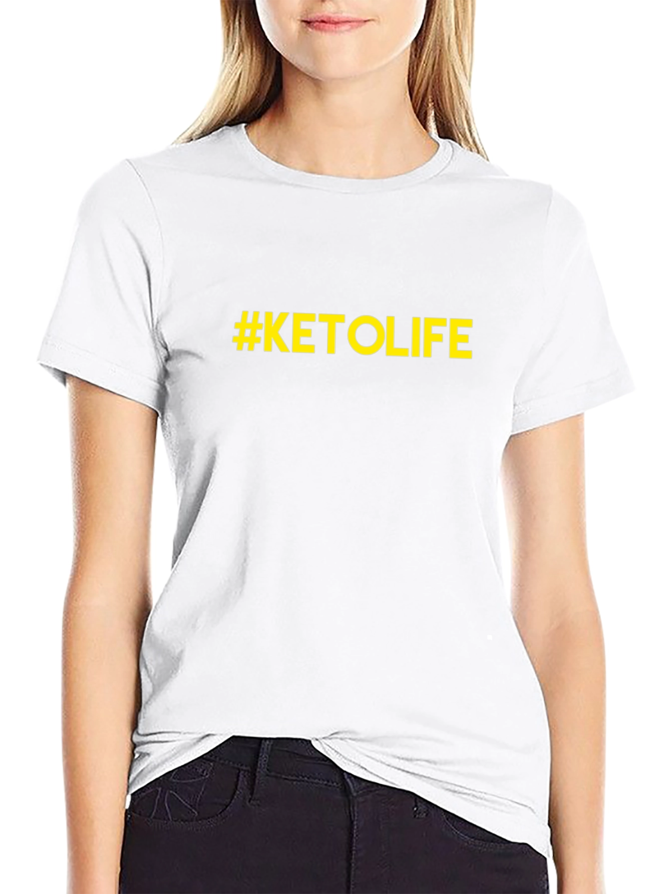 #KETOLIFE Graphic Tee - Black Keto Lifestyle T-Shirt