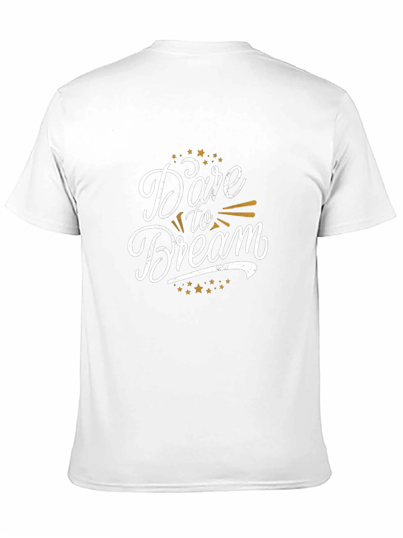 Dare to Dream Black Graphic T-Shirt