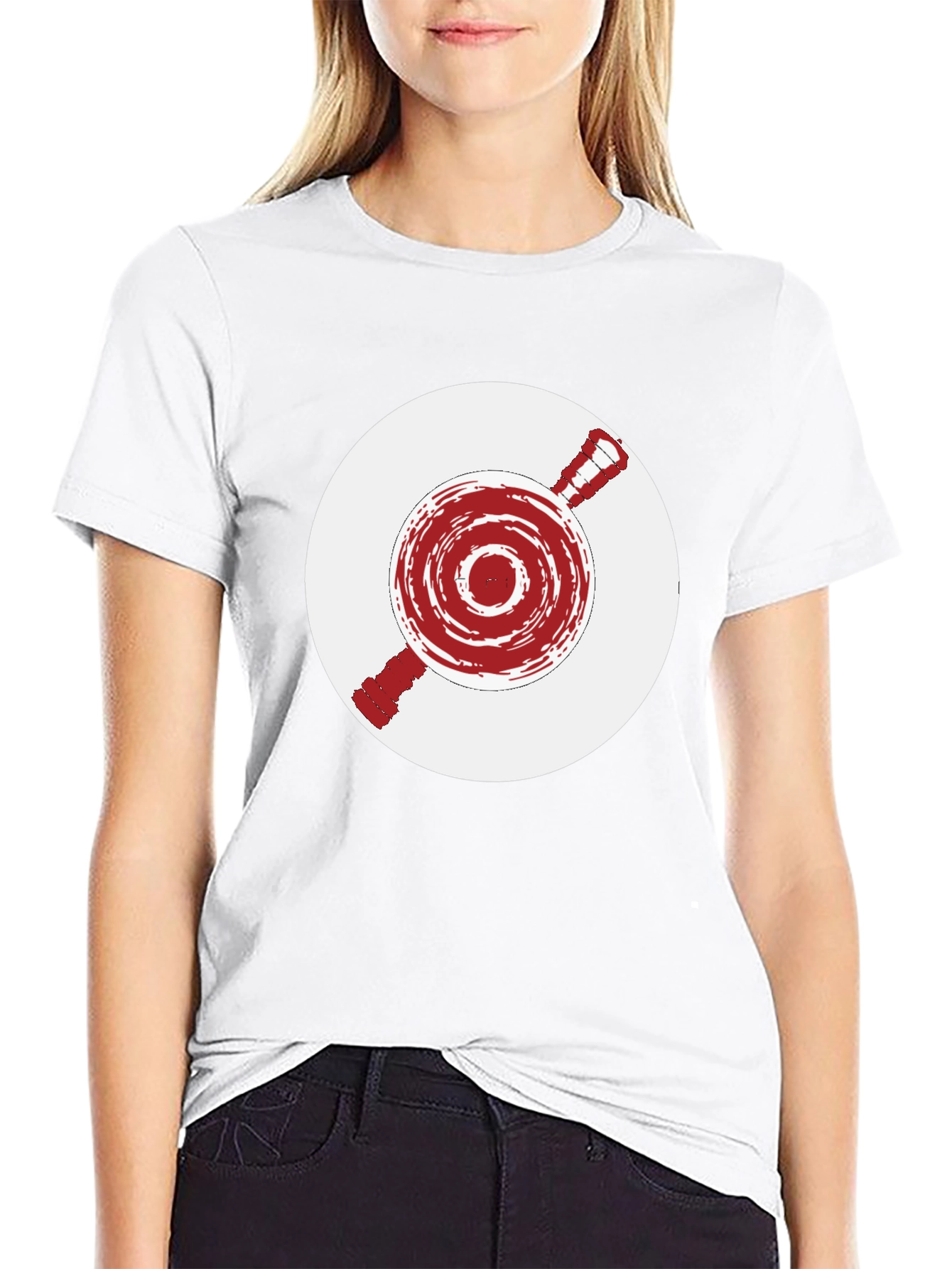 Unique Target Graphic Tee - Casual Style