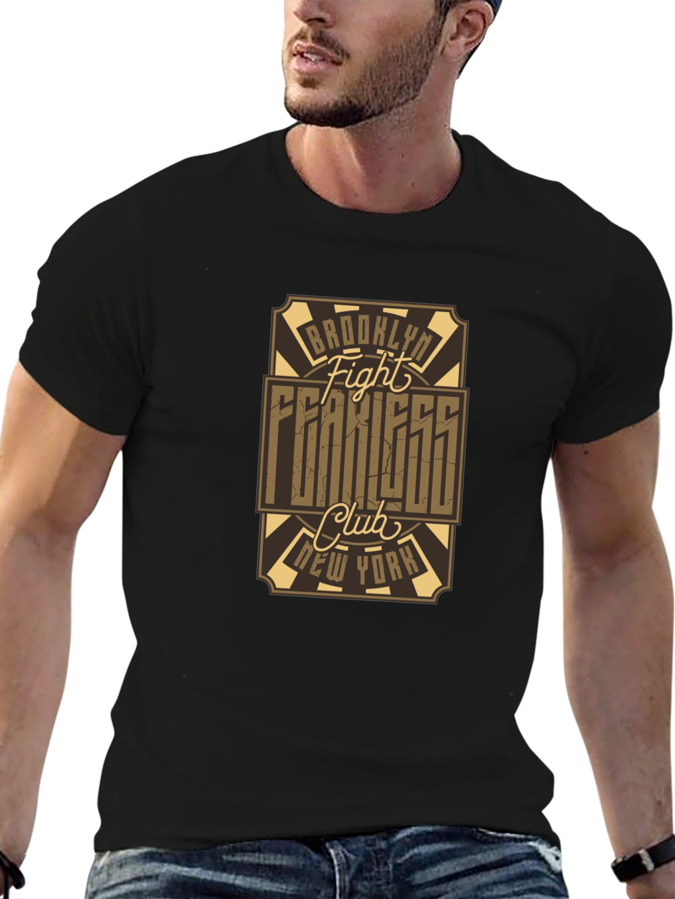 Brooklyn Fight Fearless Club New York T-Shirt