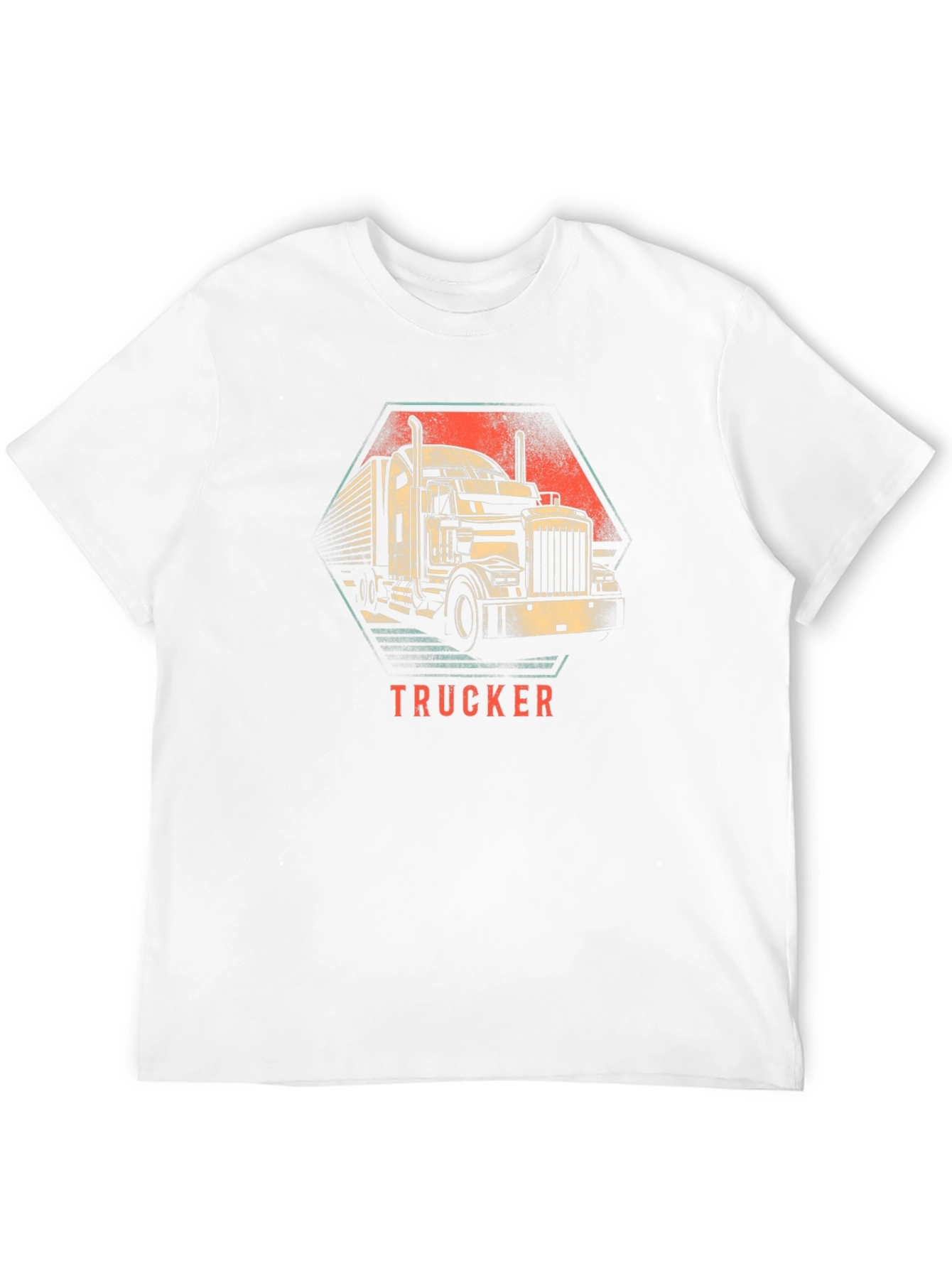 Trucker Graphic Tee - Classic Black T-Shirt