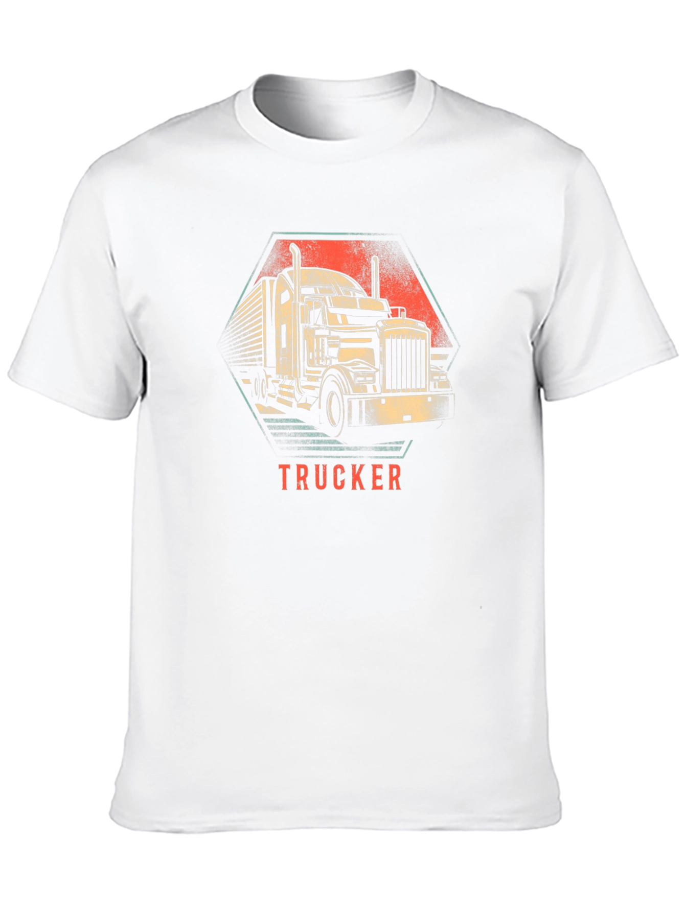 Trucker Graphic Tee - Classic Black T-Shirt