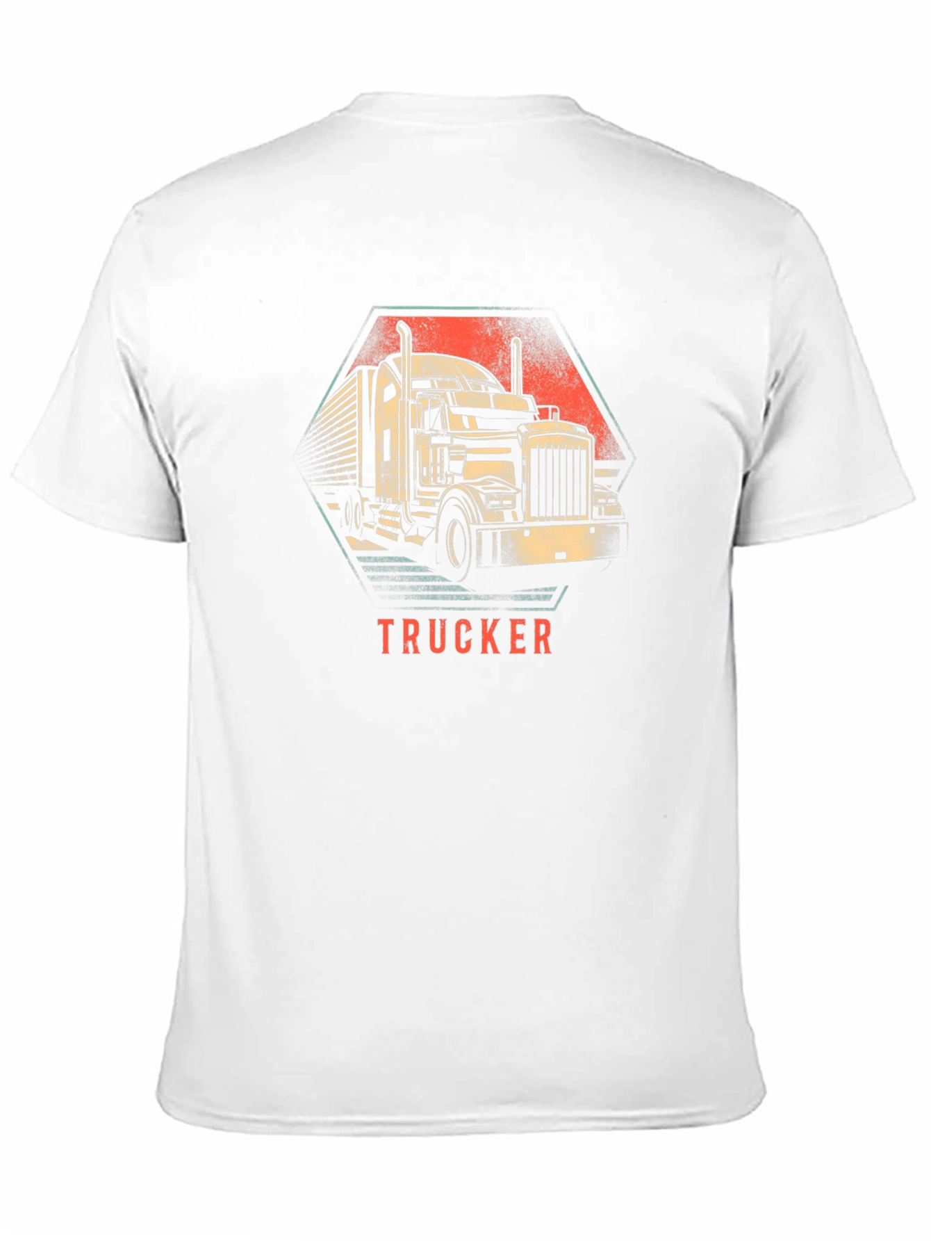 Trucker Graphic Tee - Classic Black T-Shirt