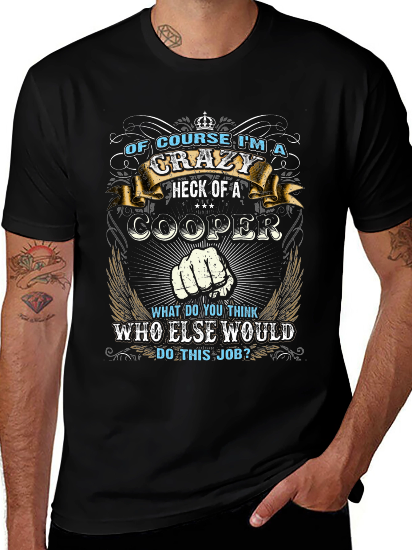 Crazy Cooper Graphic Tee