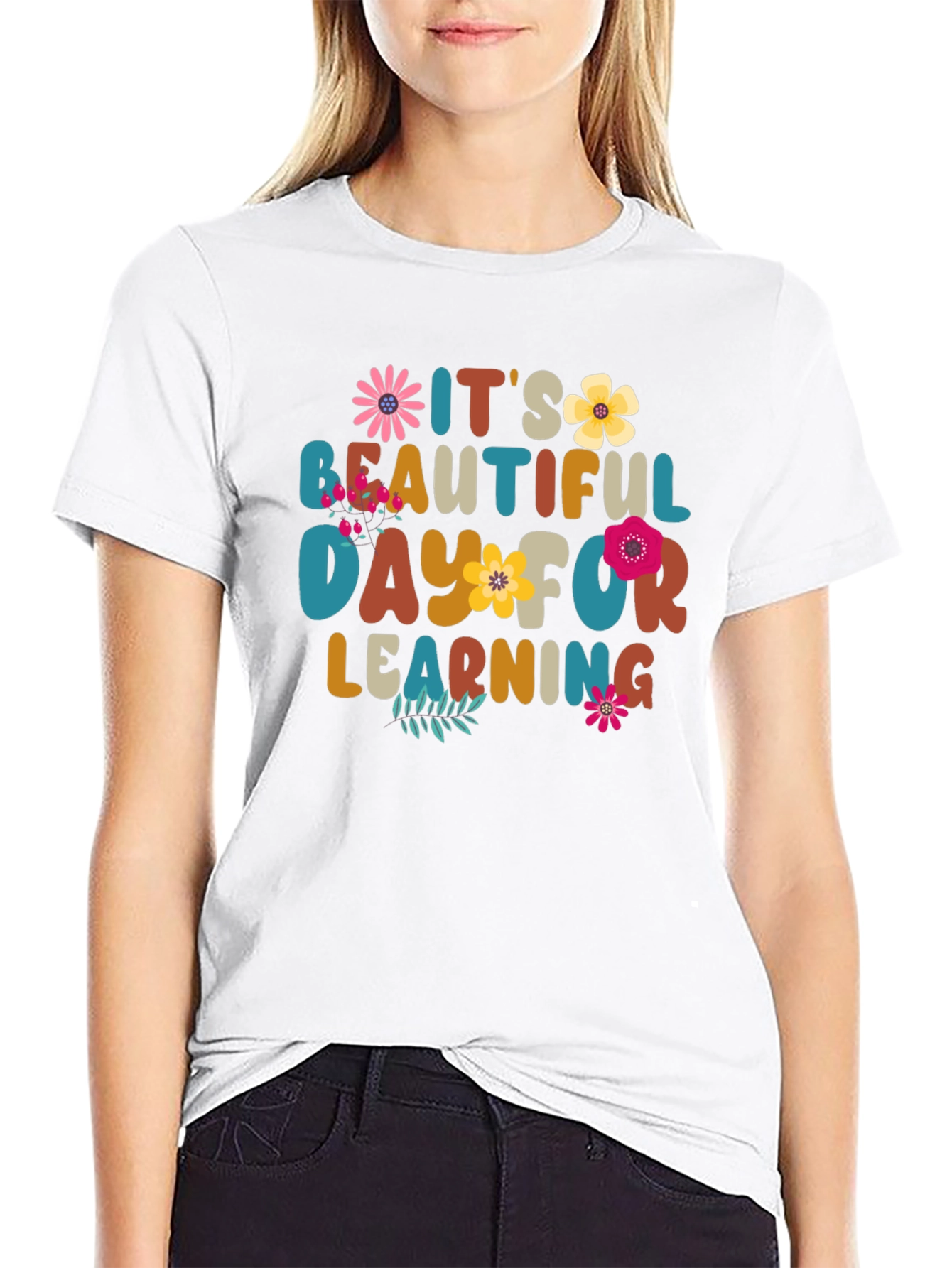 Its a Beautiful Day for Learning Teacher T-Shirt