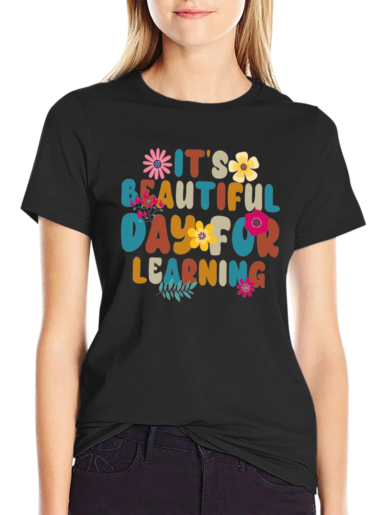 Its a Beautiful Day for Learning Teacher T-Shirt