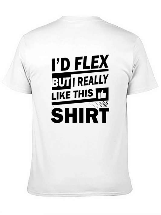 Funny Id Flex Graphic Tee - Black