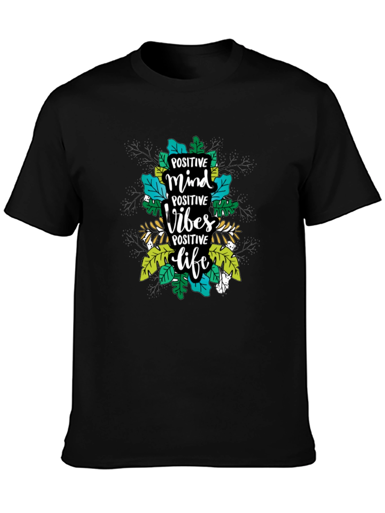 Positive Vibes Graphic T-Shirt