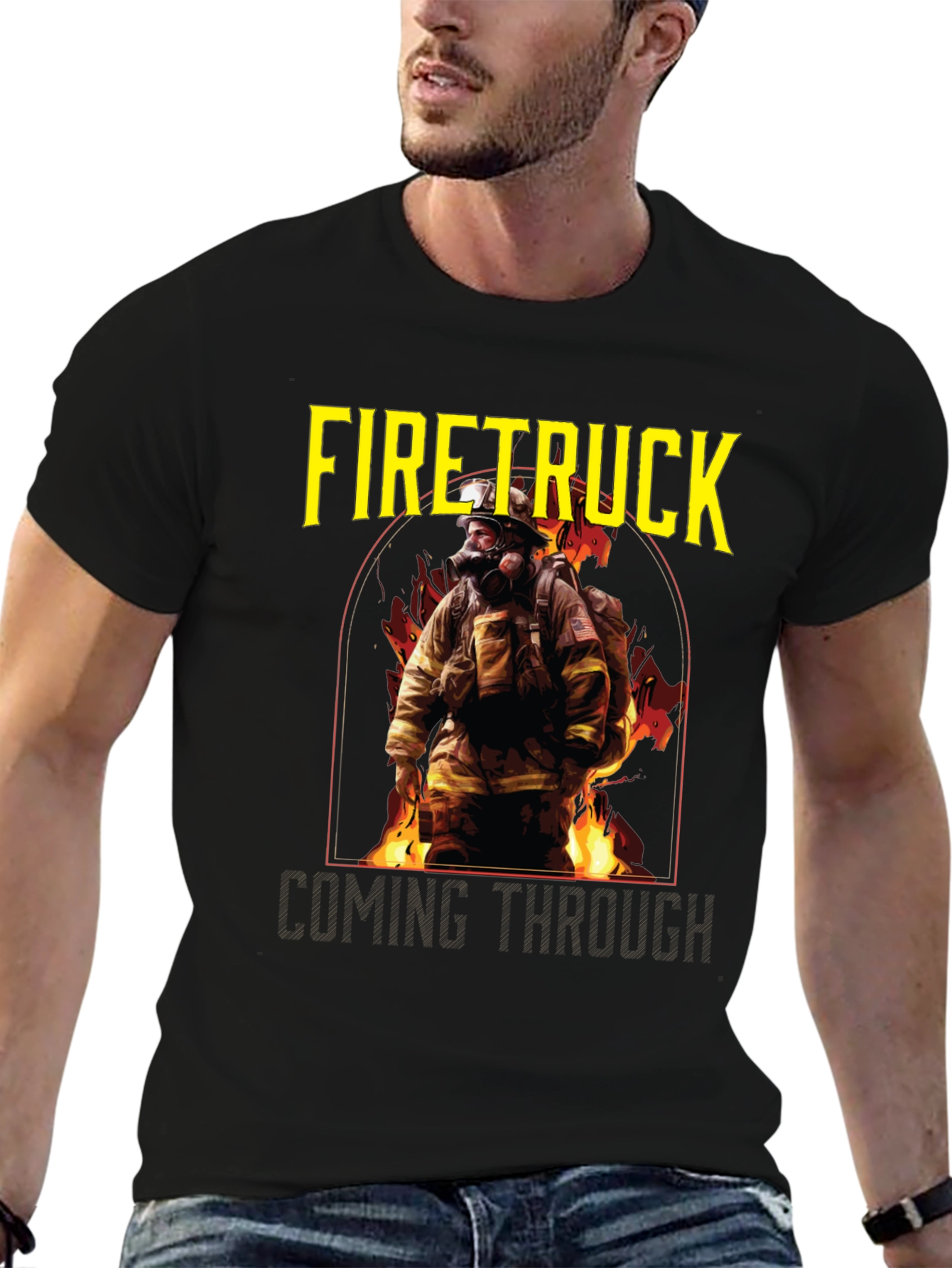 Firetruck Coming Through T-Shirt