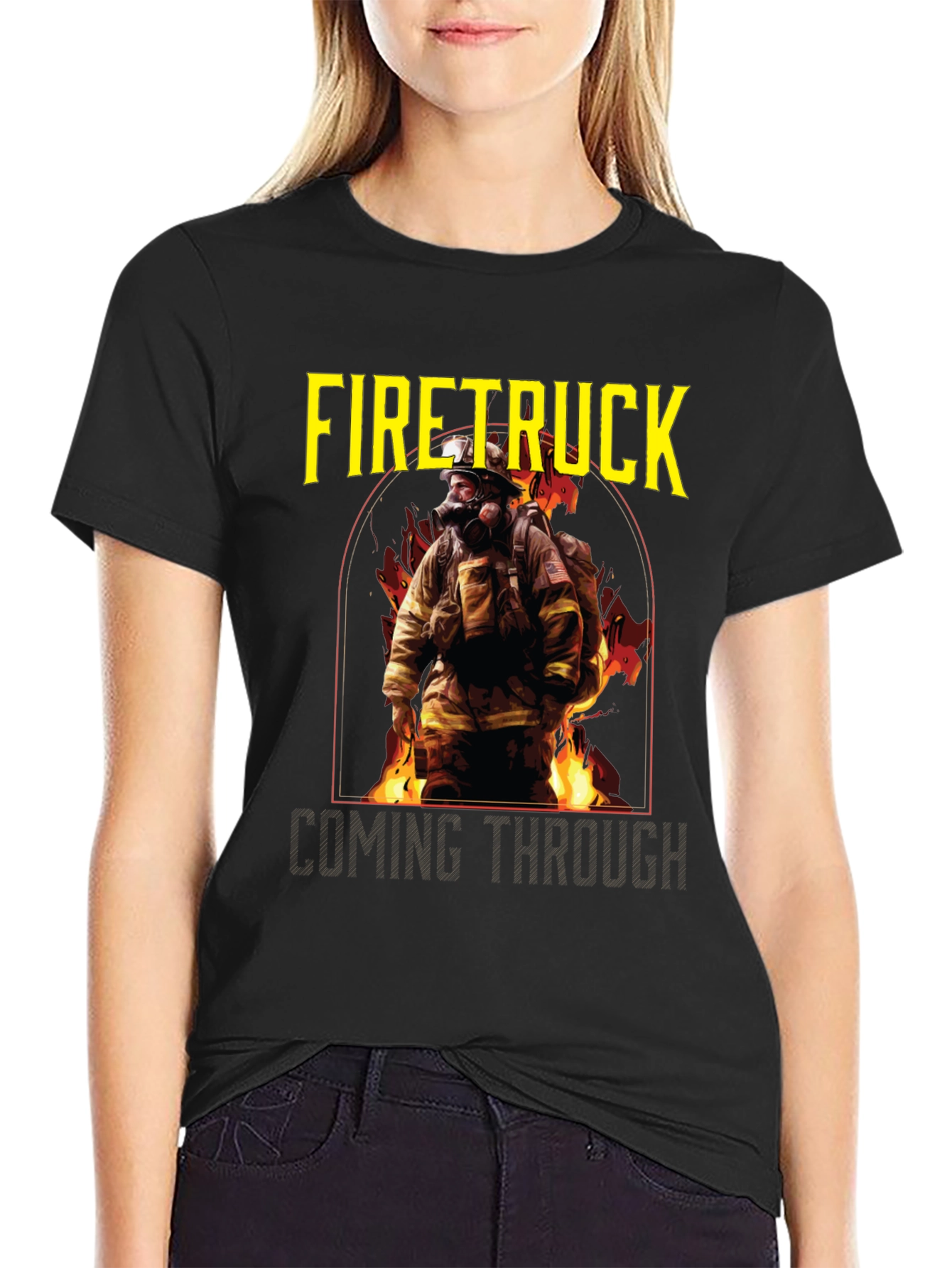 Firetruck Coming Through T-Shirt