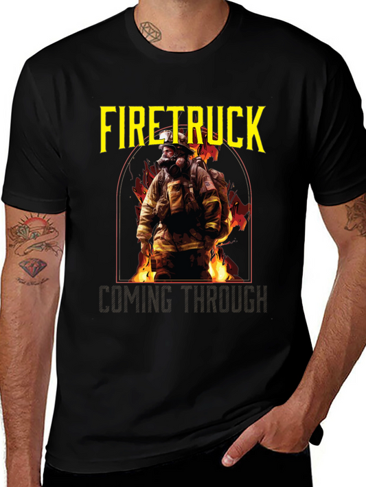 Firetruck Coming Through T-Shirt