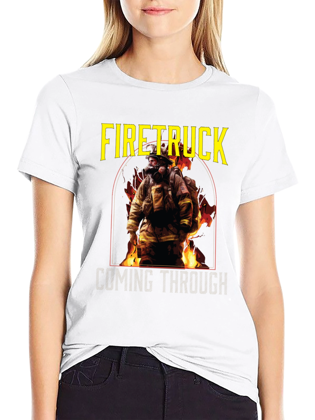 Firetruck Coming Through T-Shirt