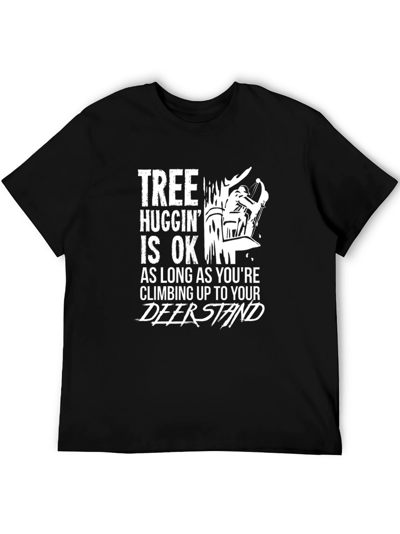Tree Hugging Deer Stand T-Shirt