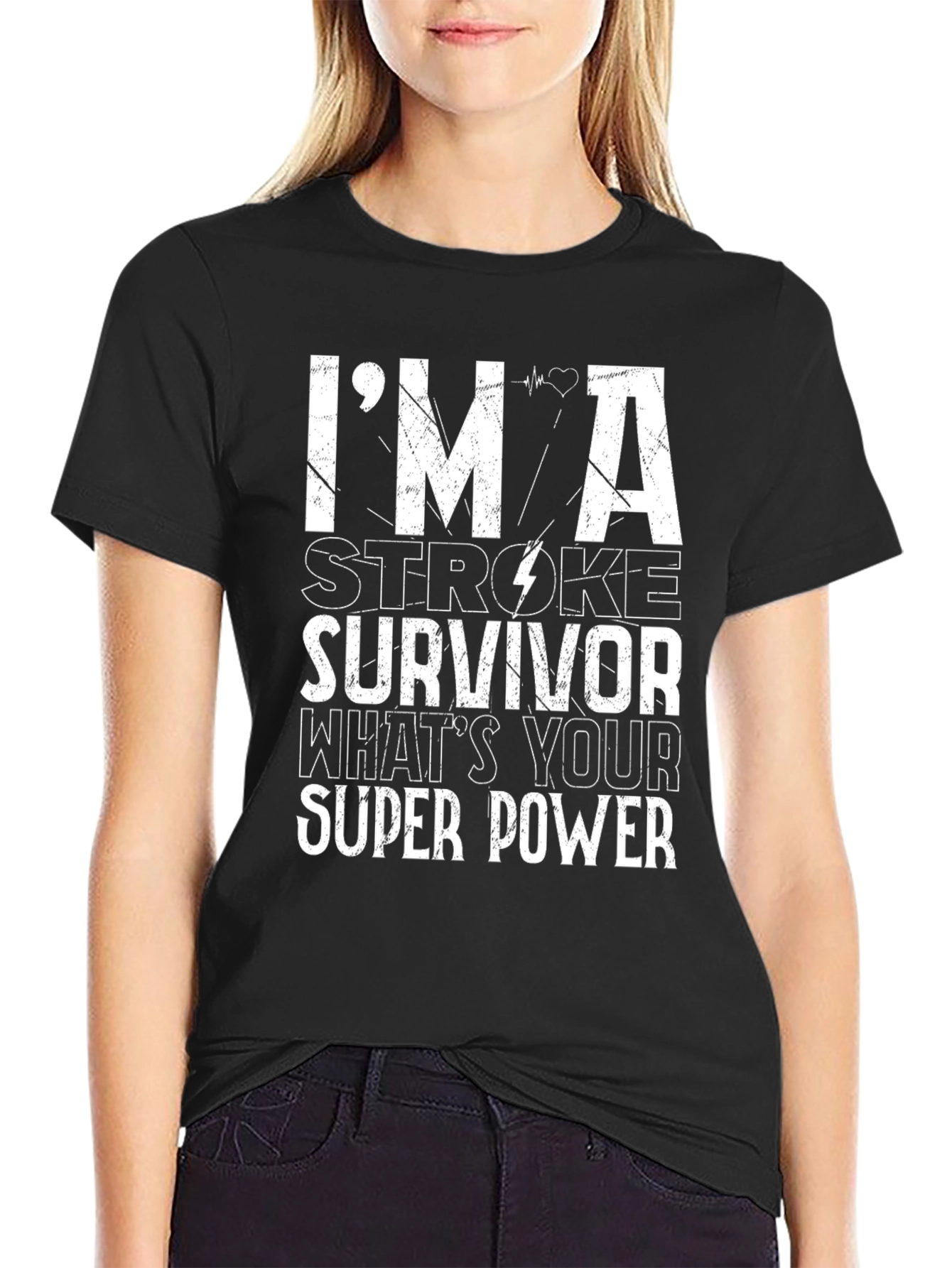 Stroke Survivor T-Shirt - Super Power Tee