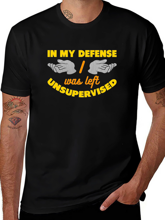 Funny Unsupervised Graphic T-Shirt