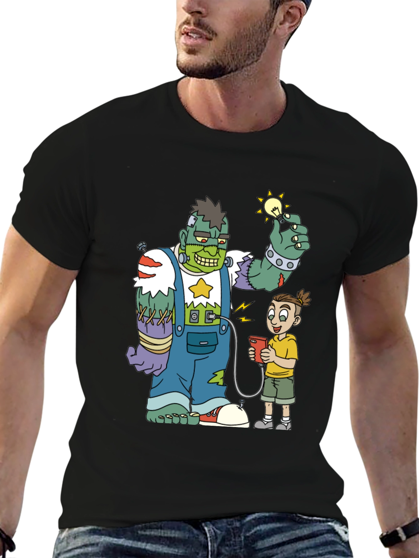 Frankenstein Monster T-Shirt - Electric Fun