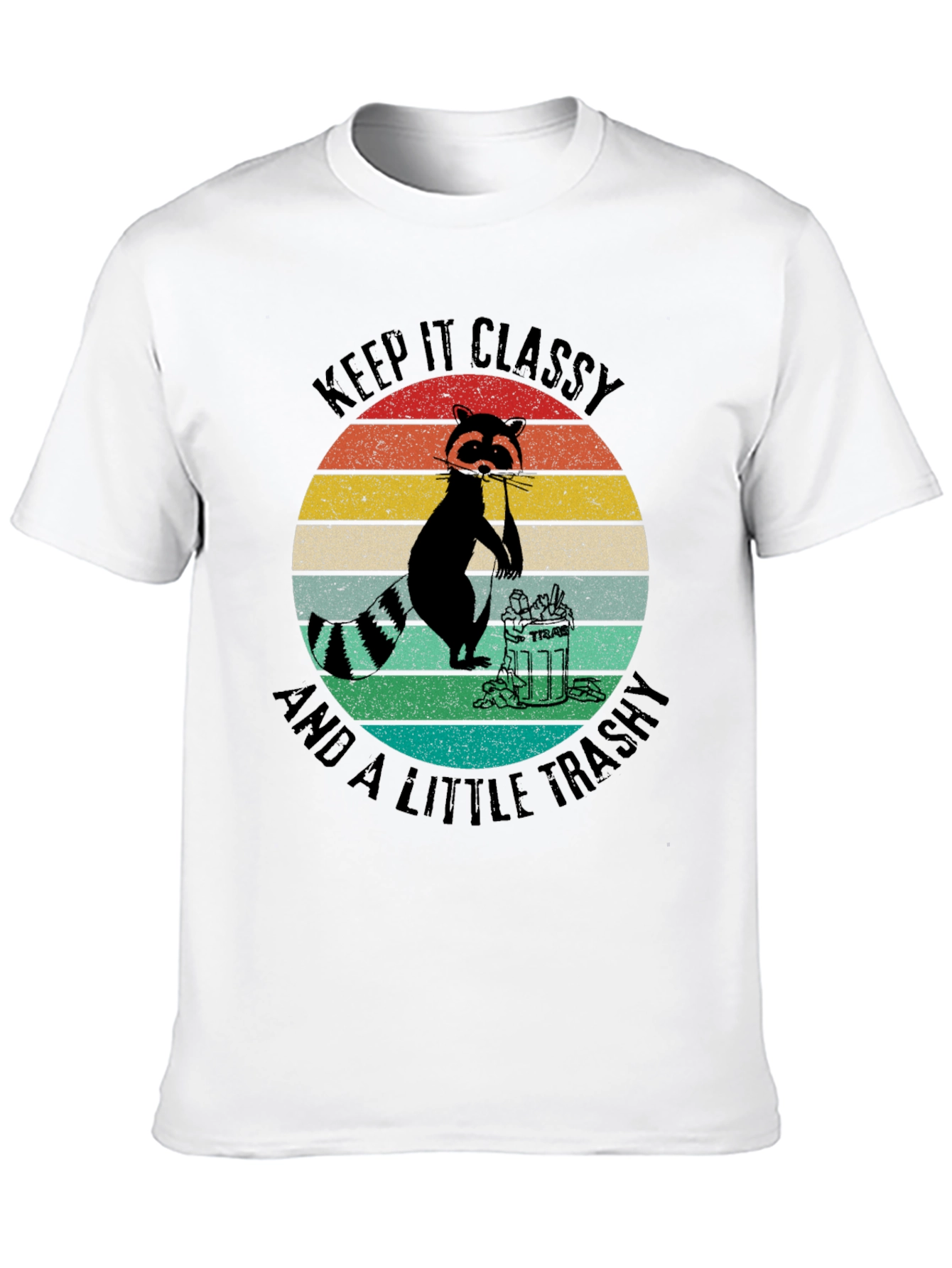 Keep it Classy Raccoon Graphic Tee