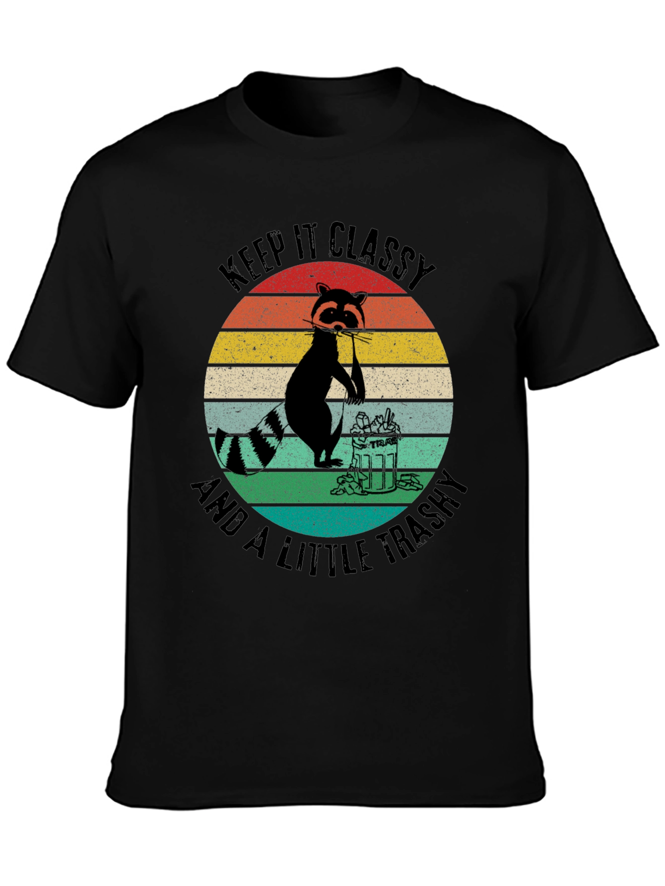 Keep it Classy Raccoon Graphic Tee