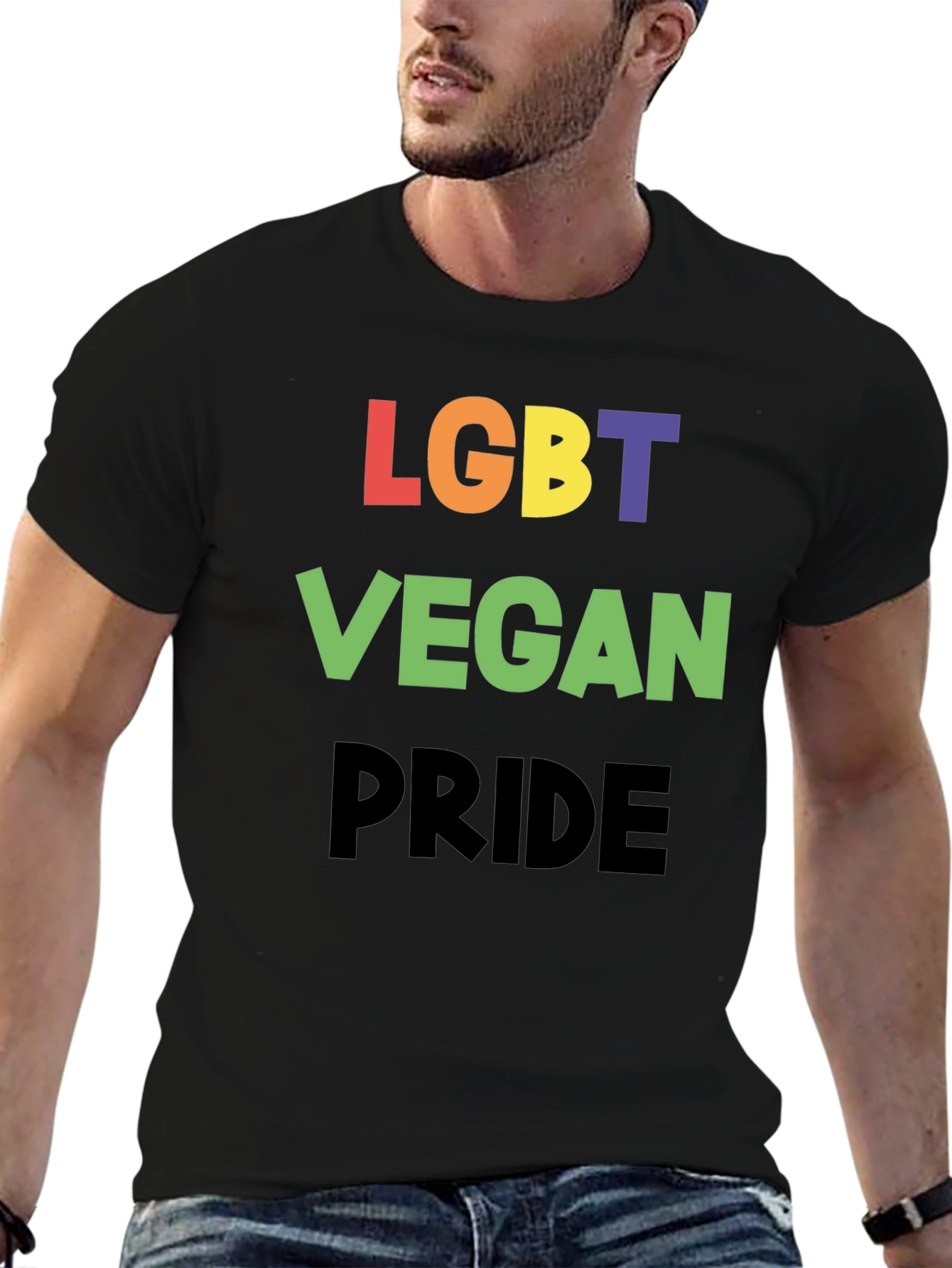 LGBT Vegan Pride T-Shirt - Unisex