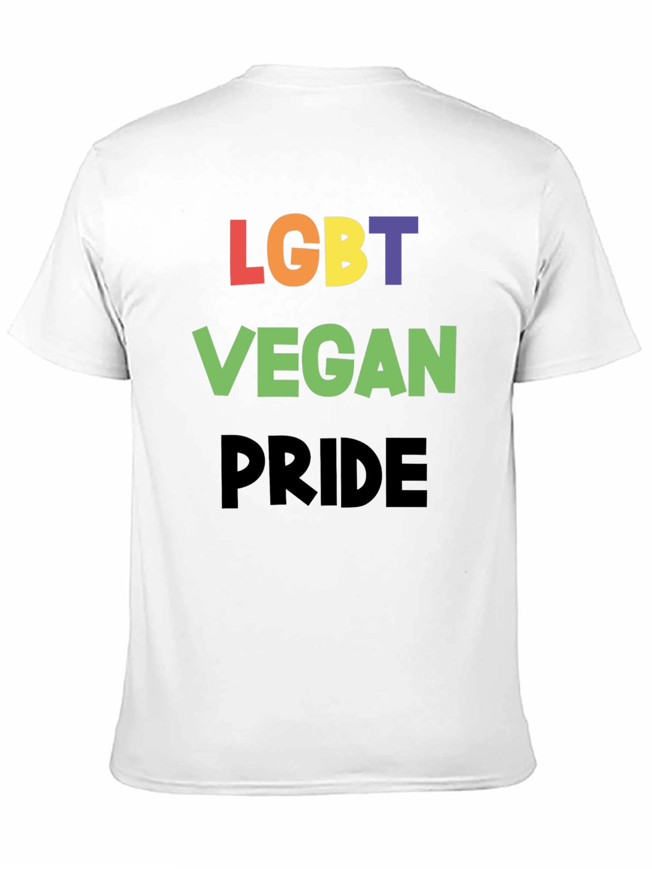 LGBT Vegan Pride T-Shirt - Unisex