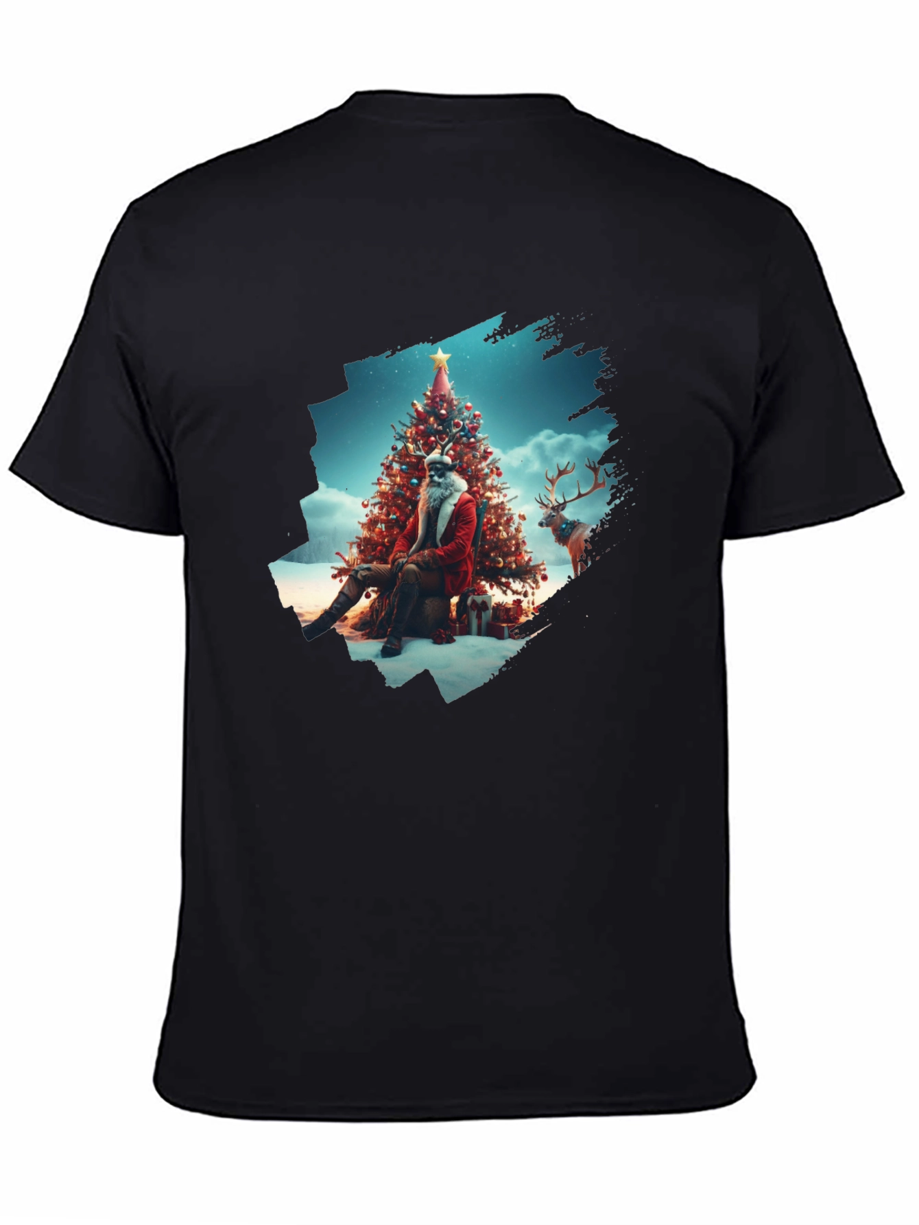 Festive Santa Christmas T-Shirt